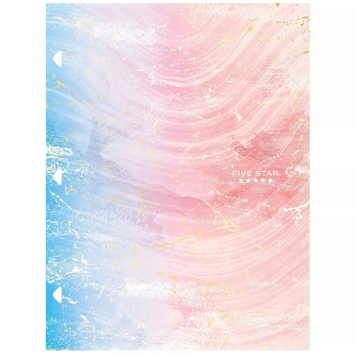 4 Pocket Paper Folder Daydream Portfolio: Multicolored, 3 Hole Punched, 150 Sheet Capacity, Stationery & Office, School Supplies