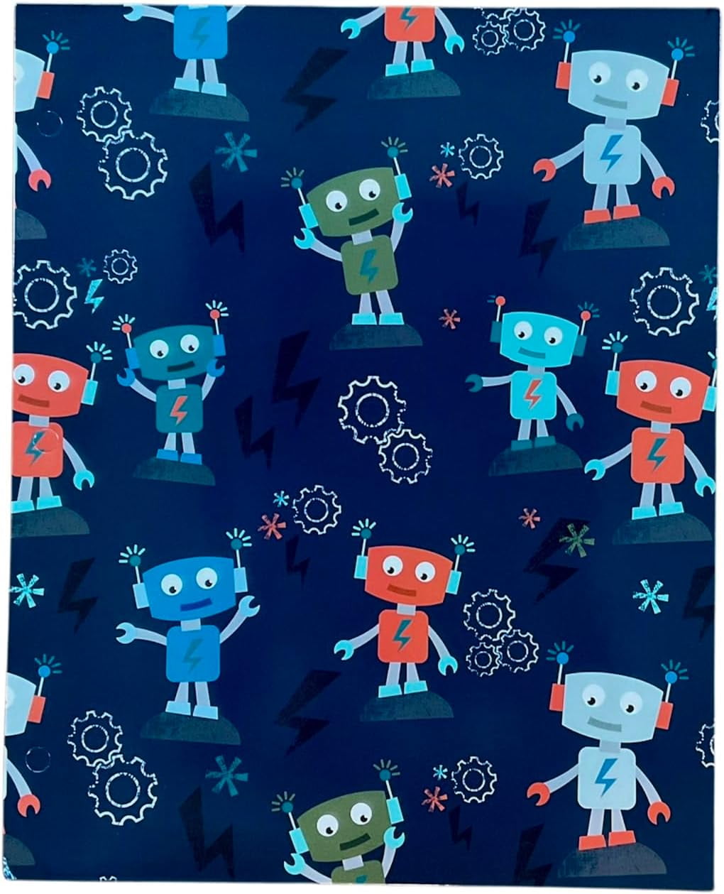 Back to School 2 Pocket Folders  Gaming, Surfing Sharks, Robots Dinosaurs 4pk