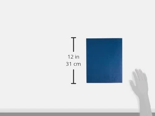 25 Count Blue Two Pocket Folders Durable Letter Size Organize School Home Office