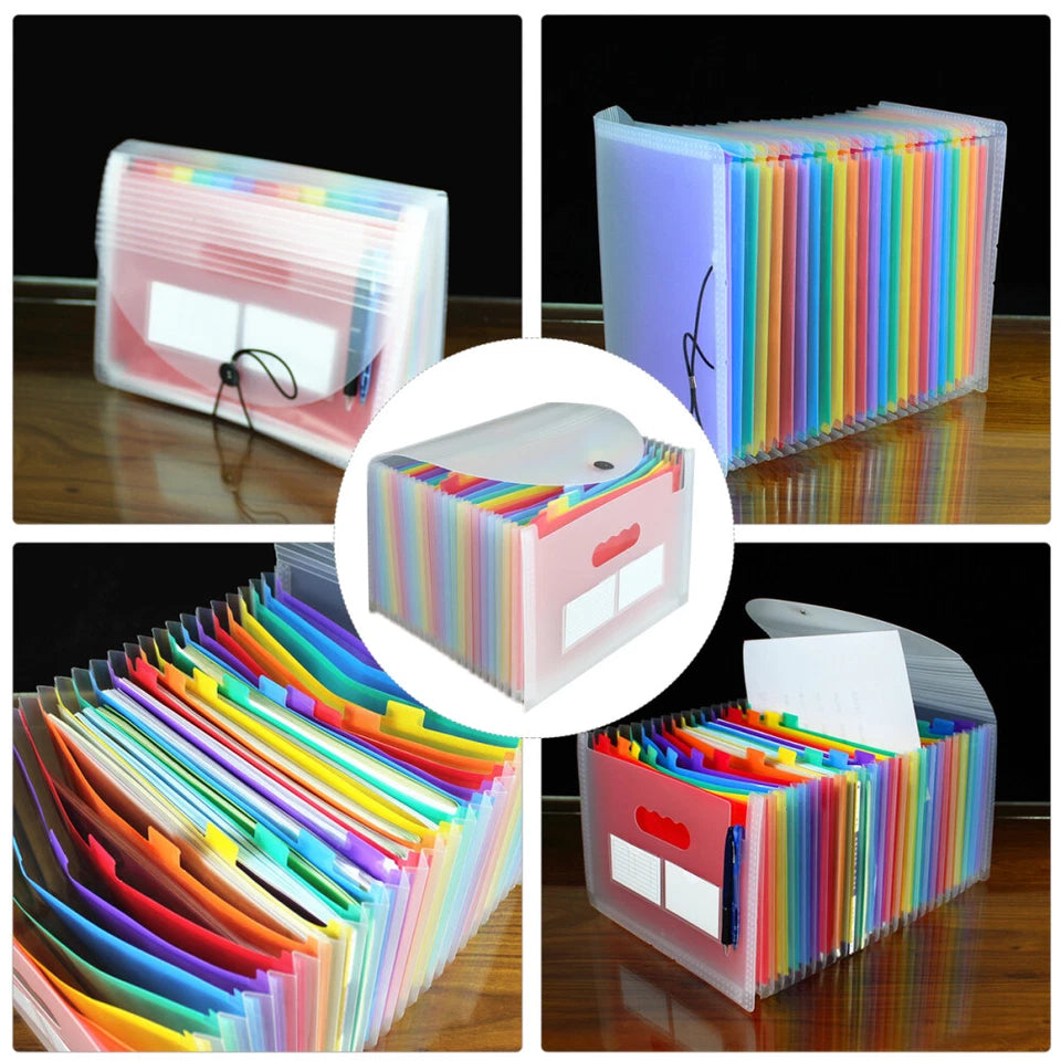 Transparent Organ Bag Miss Pockets Folder Organizer Receipt