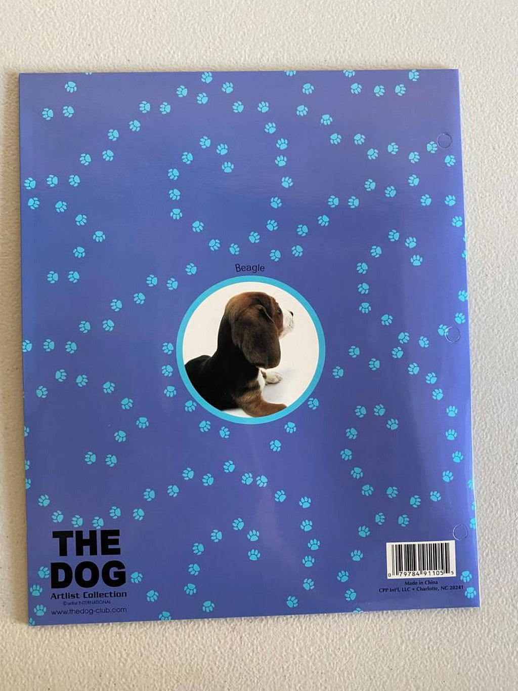 The Dog Artist Collection - Set of 6 Portfolio Folders with Pockets