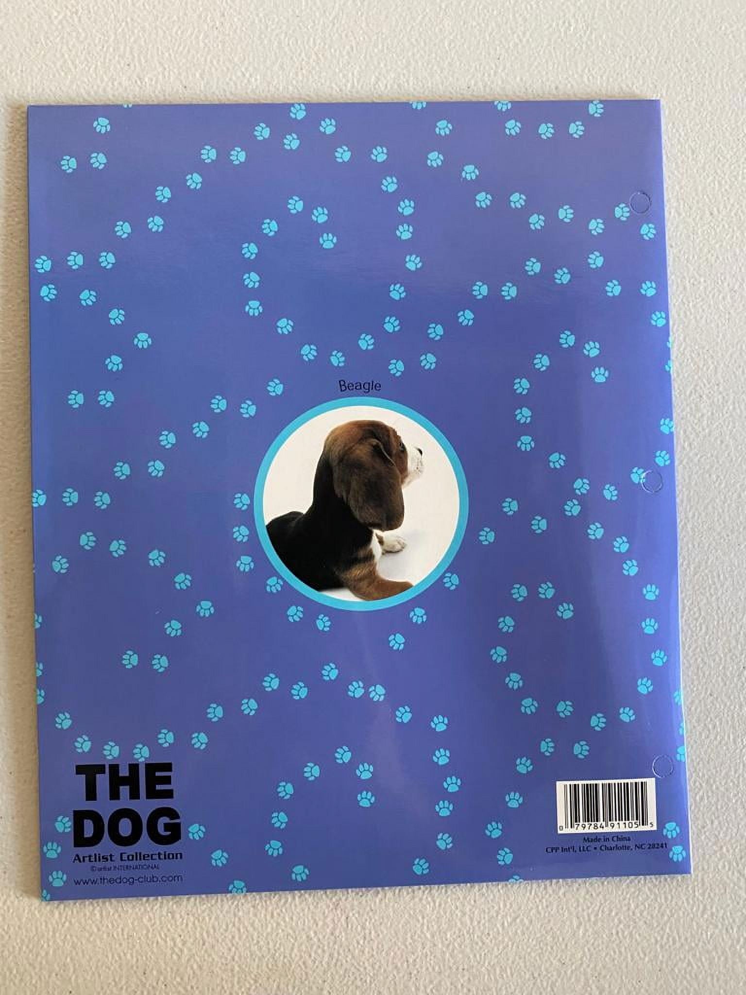 The Dog Artist Collection - Set of 6 Portfolio Folders with Pockets