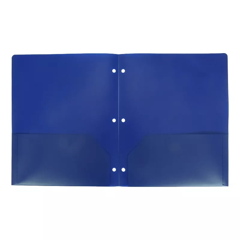 2 Pocket Plastic Folder - ub&ub 11.34 Inches (L), 9.37 Inches (W)