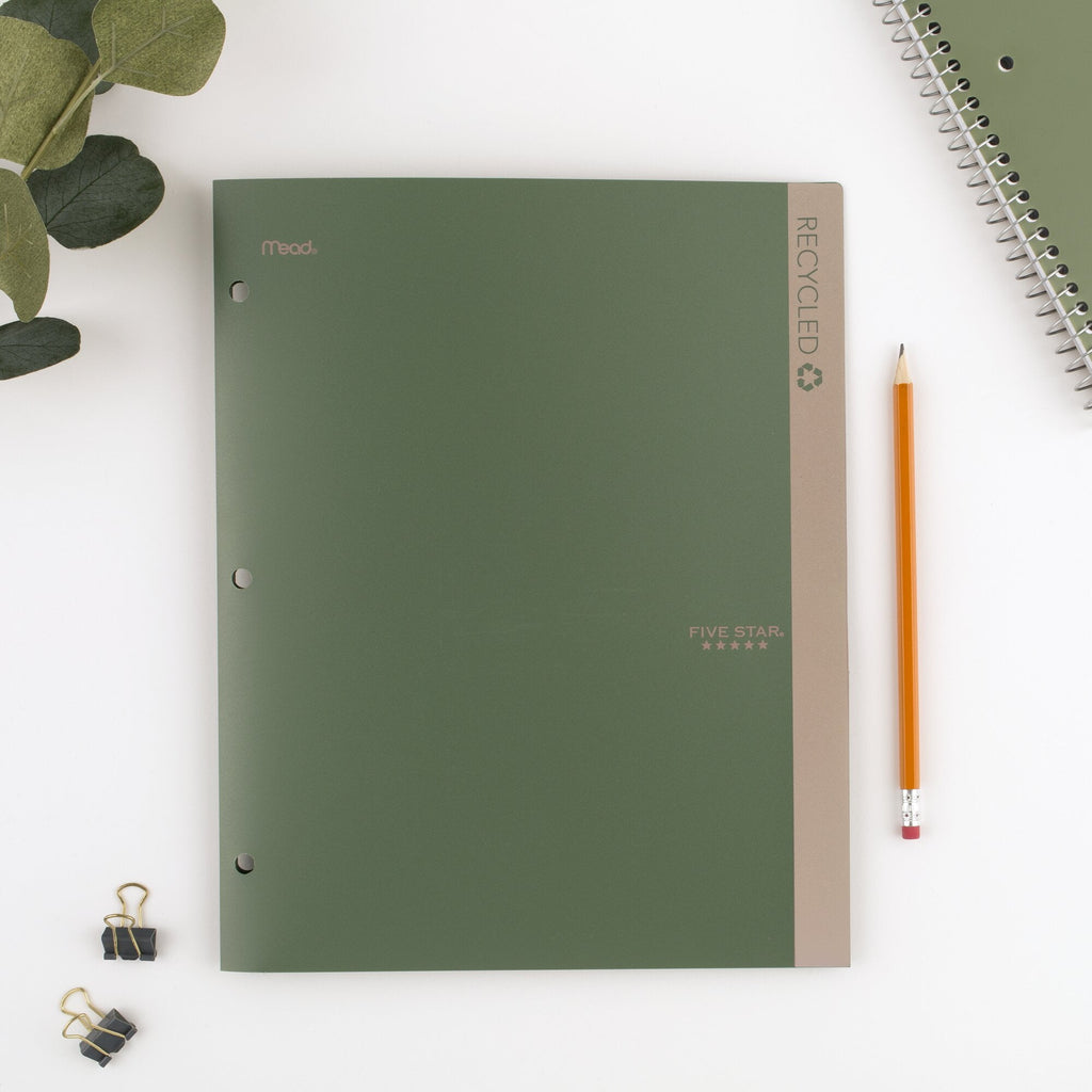 Five Star Recycled 2-Pocket Folder 4 Pack - Pocket Folders
