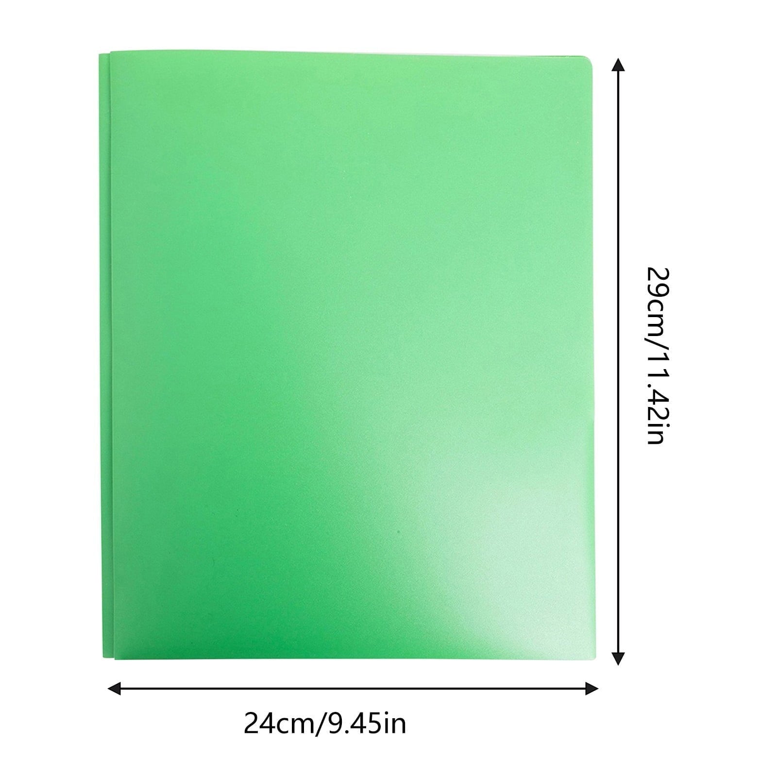 1*Folder, A4 Tadpole Folder Pp Folder 1Pc Red Colored Plastic Folder with Pockets and Prongs (Assorted Colors 1 ) Colorful Folders with & School Folders with Fasteners, Plertrvy (Festive Red00524)