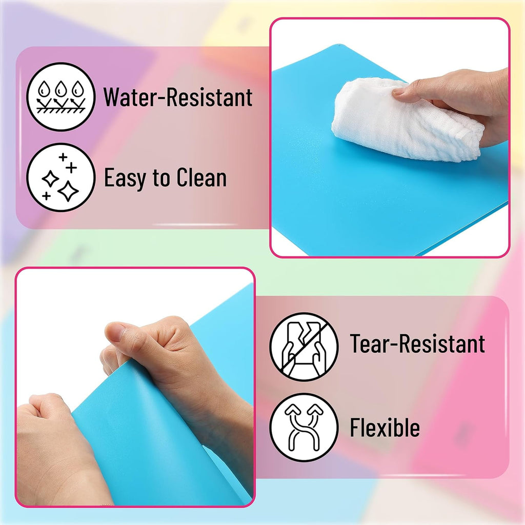 Mr. Pen- Plastic Folders with Pockets and Prongs, 15 Pack, Vibrant Colors, Pocket Folders, Folders with Prongs