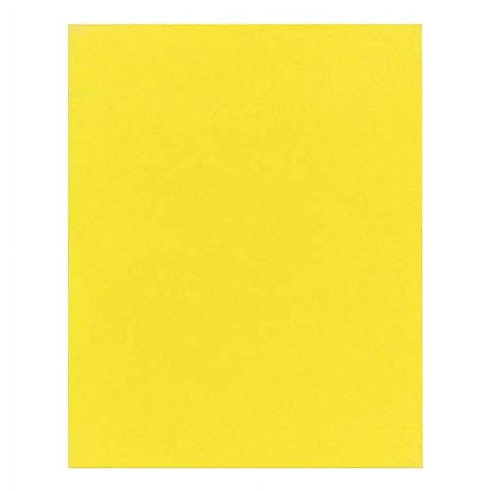 Office Depot® Brand 2-Pocket Folders Without Fasteners, Yellow, Pack Of 25
