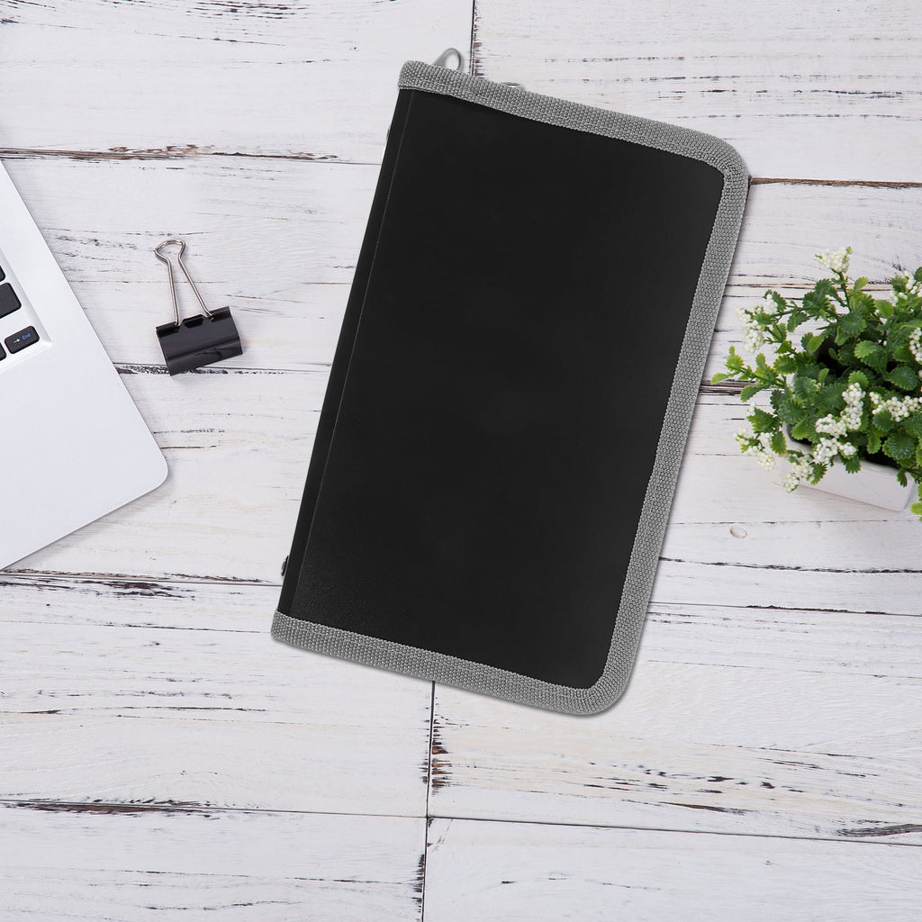 Money Organizer for Cash Filing Folder Compression Manager Plastic Pocket Folders The Office Supplies School