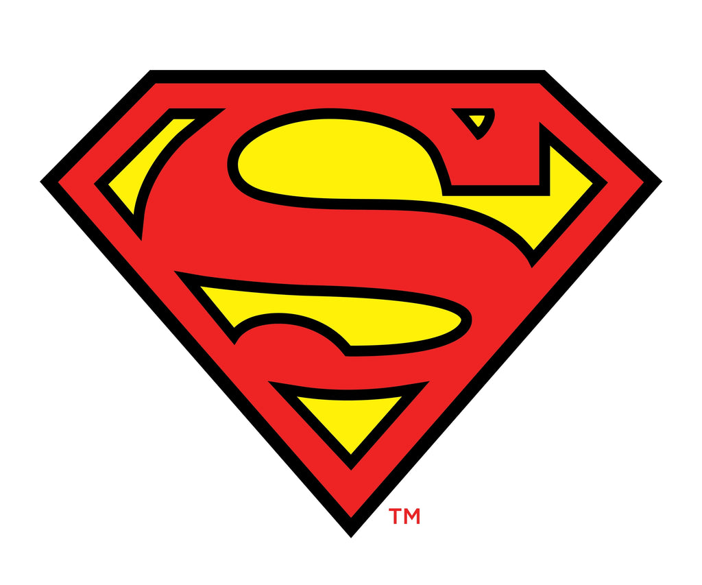 Superman 2-Pocket Paper Folder with 3 Prongs, 9.25" x 11.6", for Students