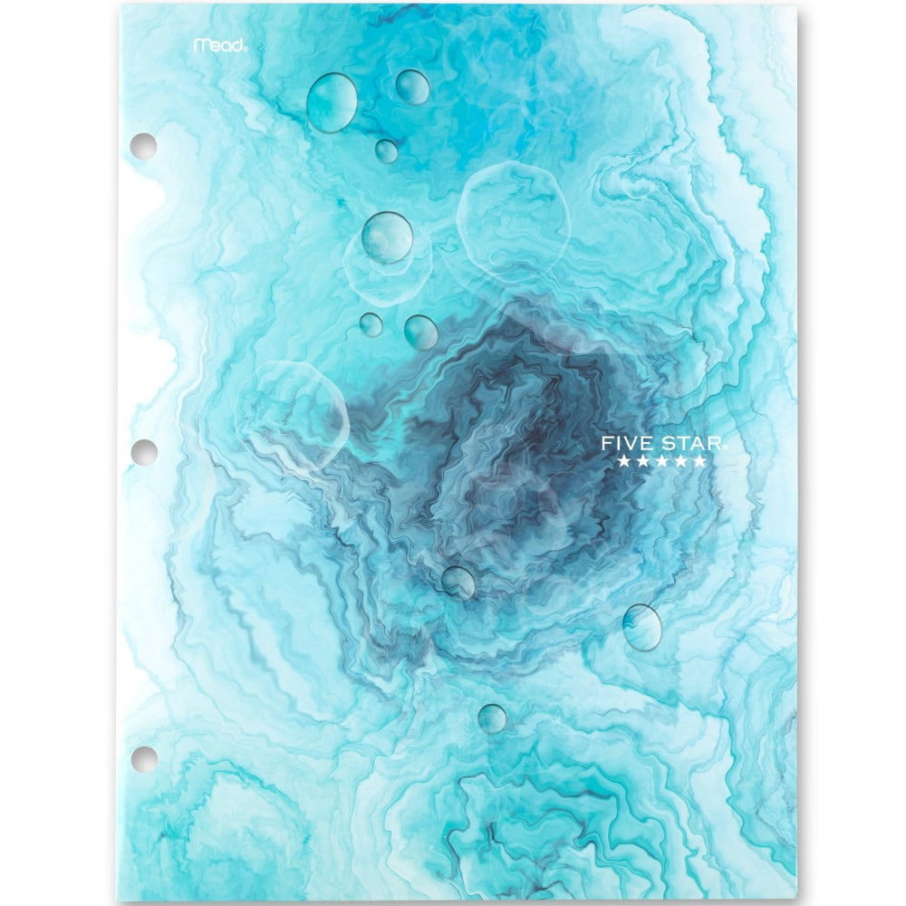 Five Star Lava Portfolio Deep Sea, 12-1/2" x 9-1/2", 2-Pocket