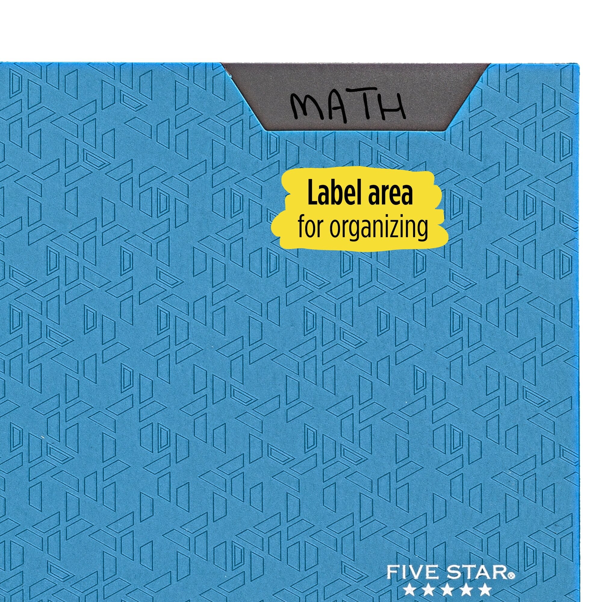 Five Star Advance Stay-Put Folder, Lime