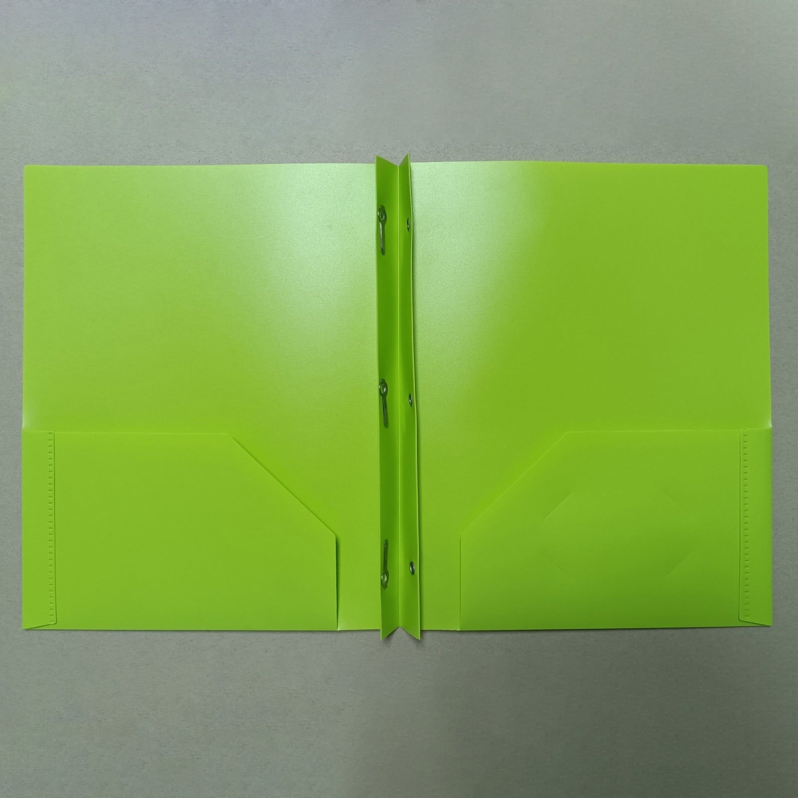 HANXIULIN 3-Prong Plastic Folders with Pockets, 2 Pocket Folders with Fasteners, Tear-Resistant Plastic Pockets, and Fit Letter Size Paper, Use for School Office Home Business, 1Pcs Folders