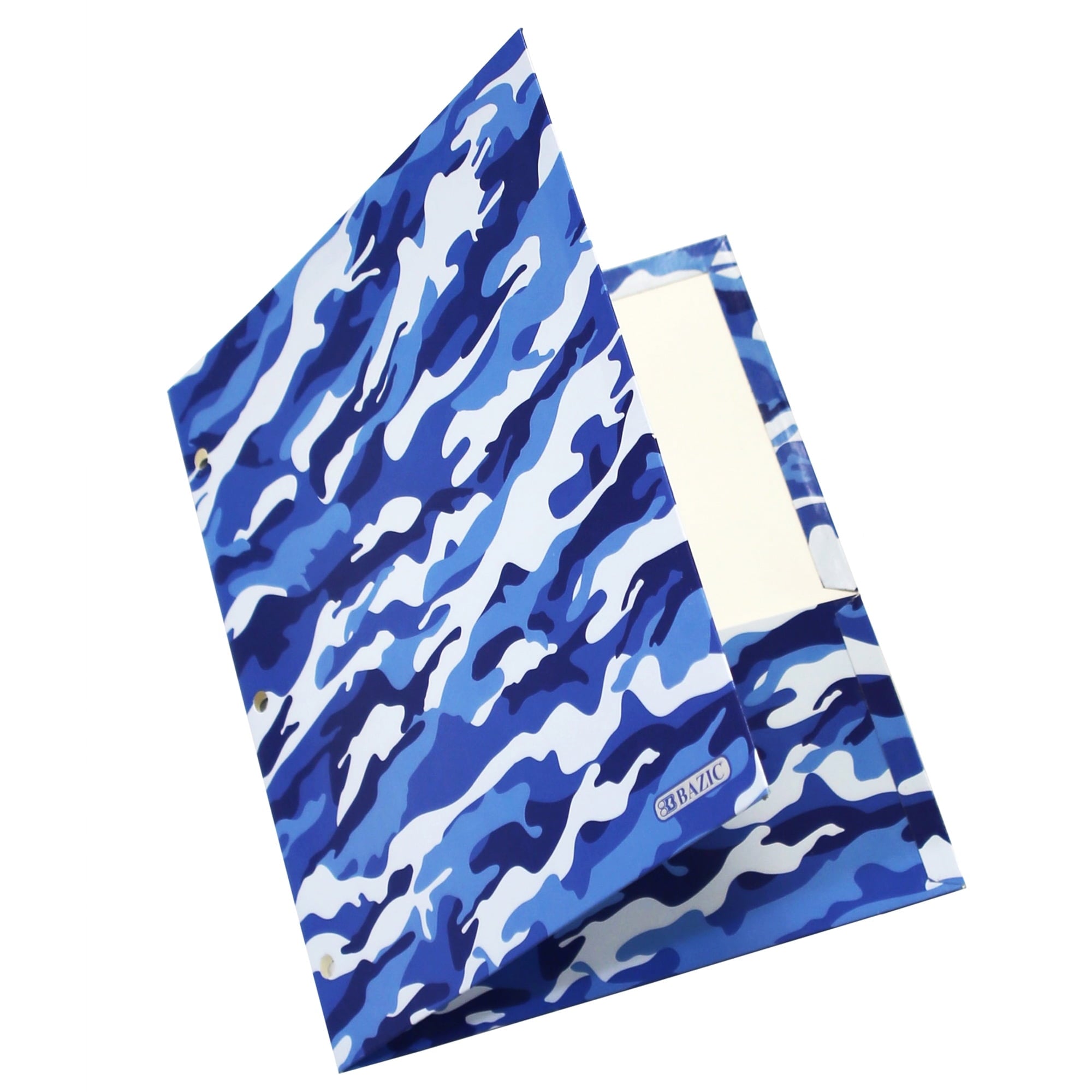 BAZIC 2 Pockets Paper Folder, Camouflage Portfolio, Document Folders, 48-Pack
