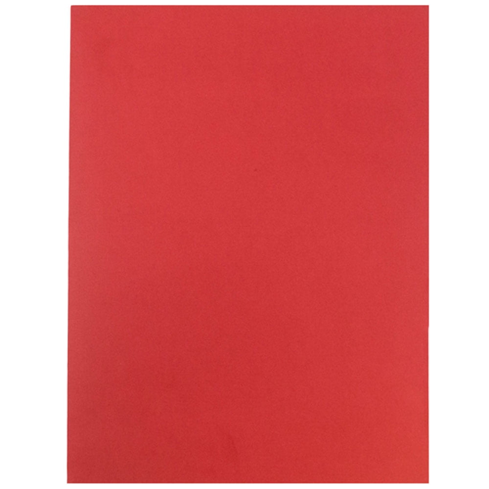 JAM Paper Linen Two Pocket Folders, Red, 6 per Pack