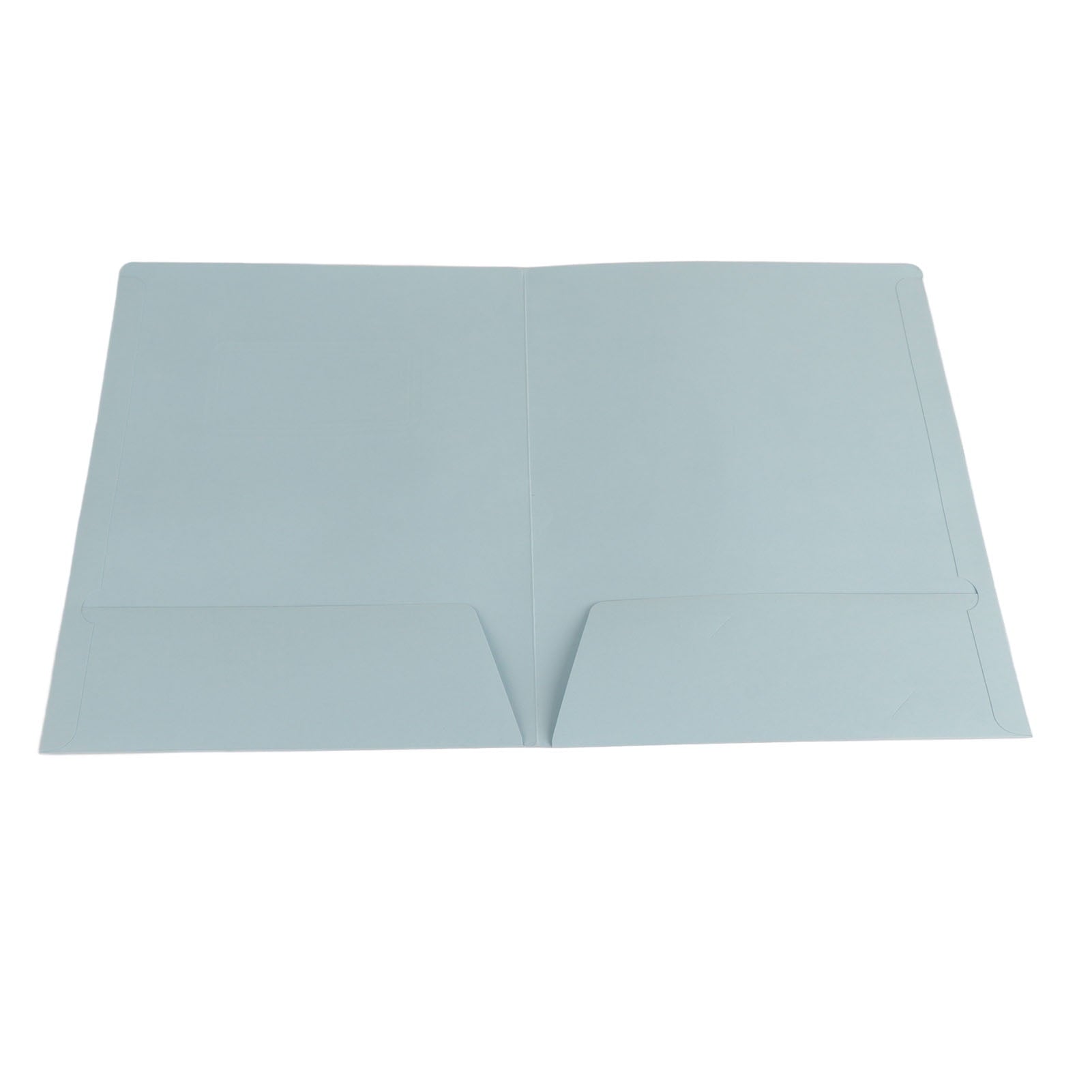 Two-Pocket Presentation Folders, Seafoam Blue, Textured Paper, Letter Size, Durable, For Business Card Holder, Perfect For Versatile Office And Home Use