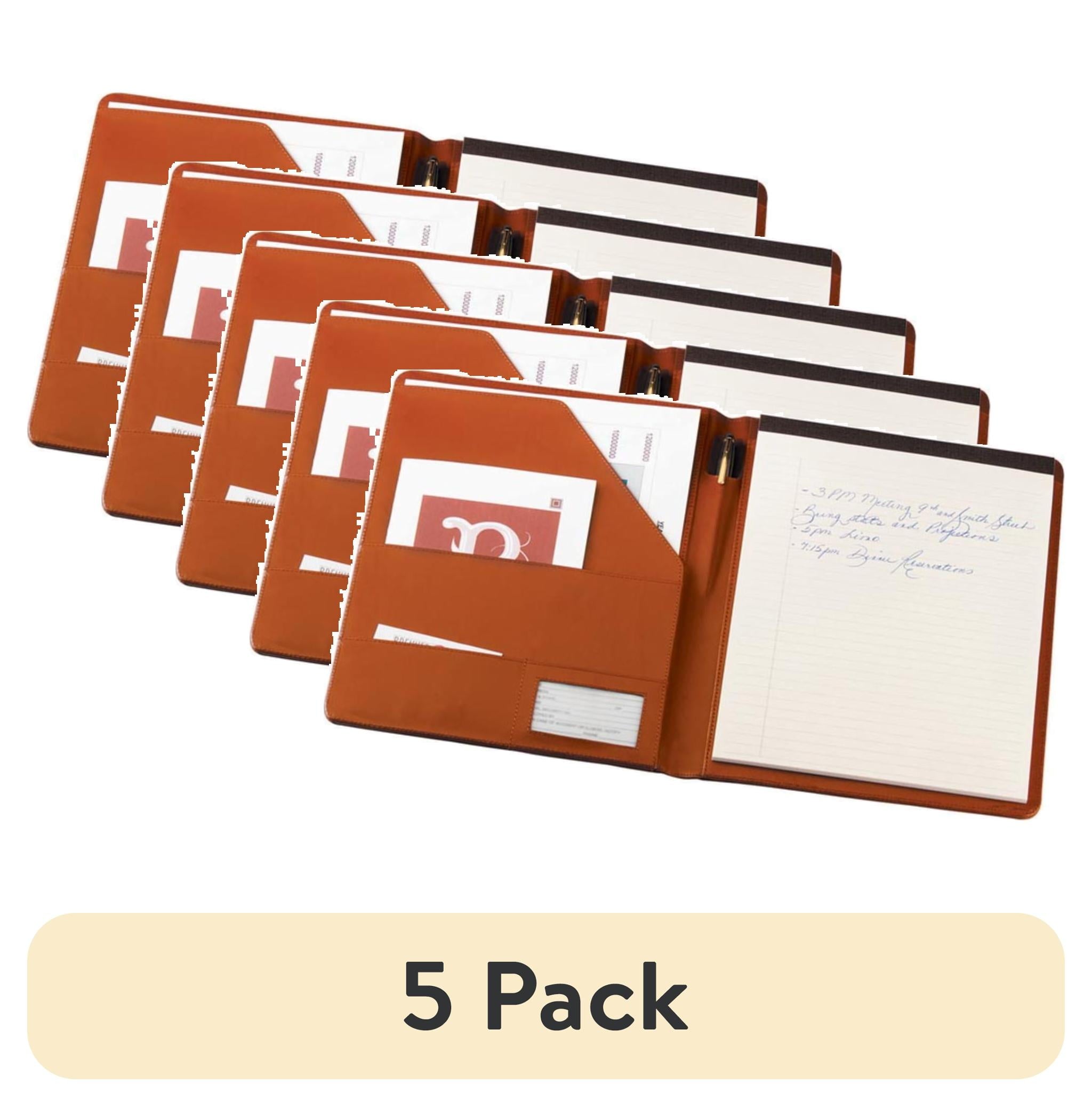 Royce Leather Aristo Genuine Leather Padfolio Navy