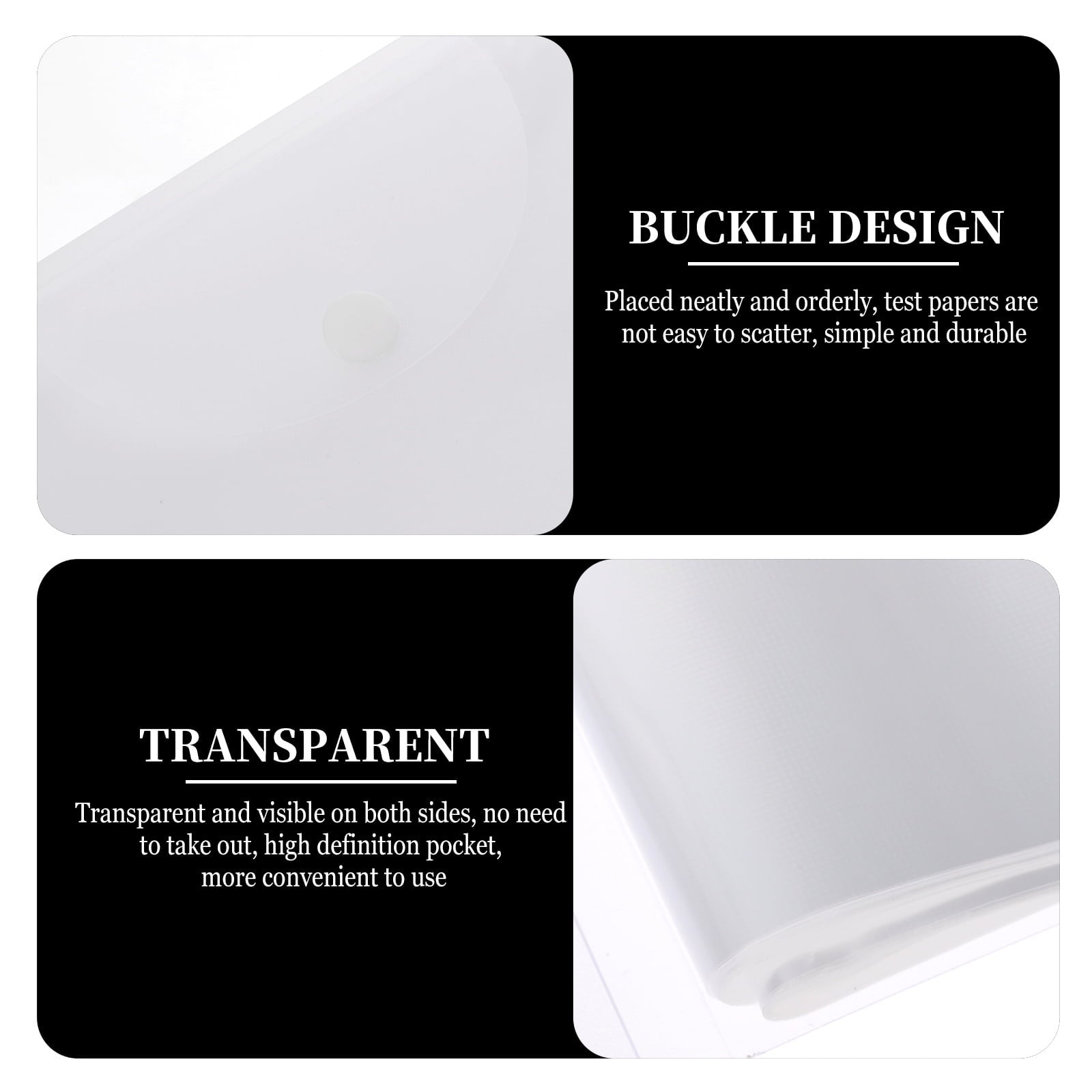 unbranded  Expandable Pocket Folders Storage Organizer Paper Bag Student Office