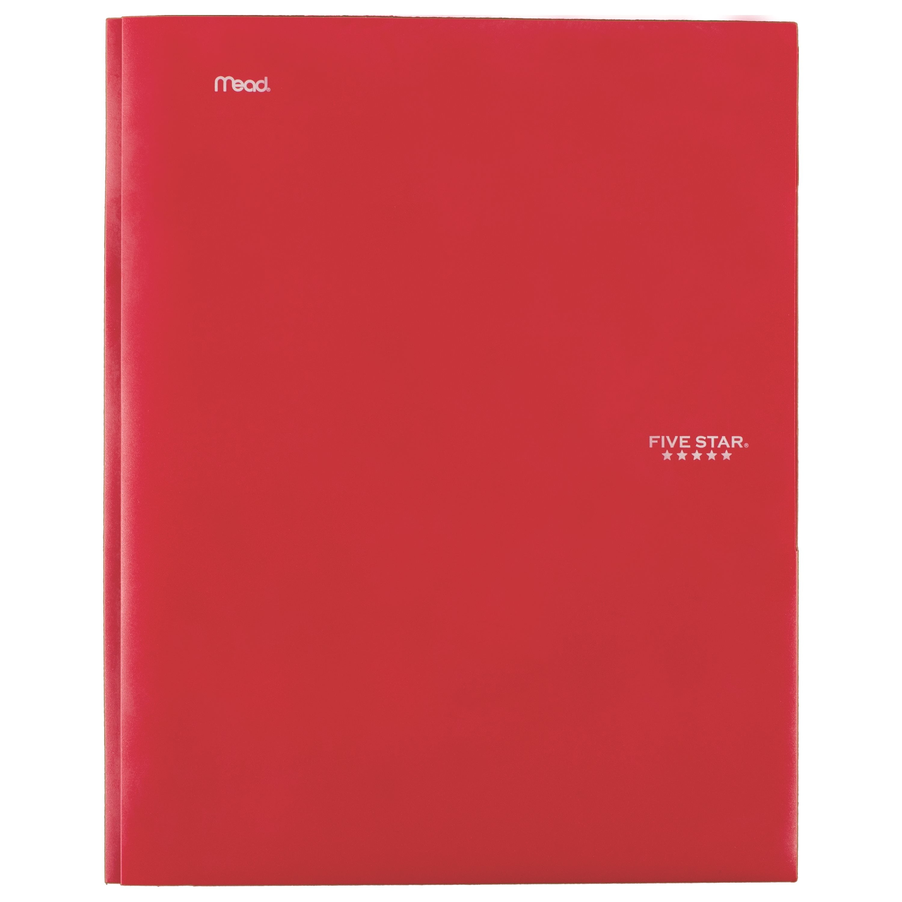 Five Star Stay-Put Pocket & Prong Folder, Assorted Colors (34030)