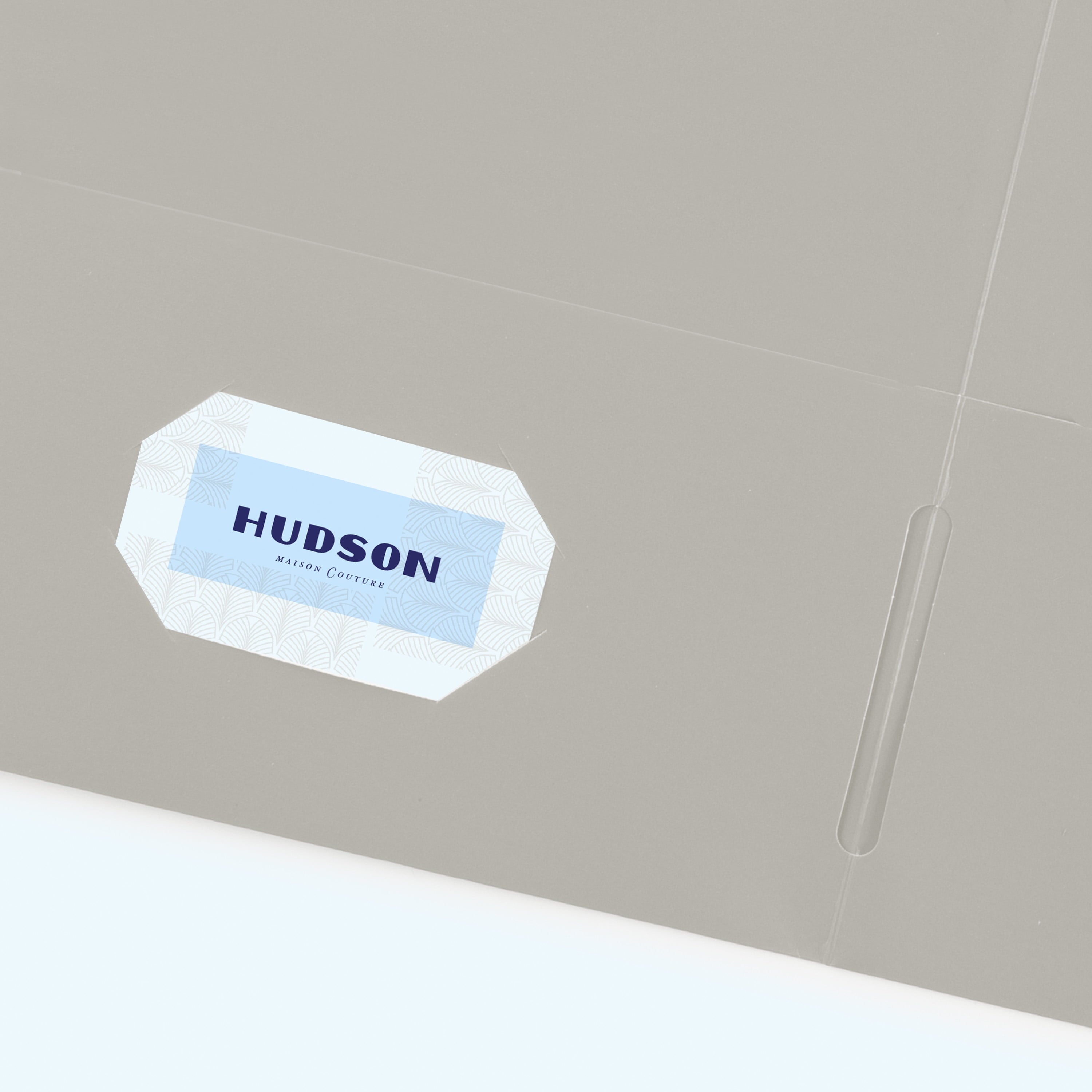 Two Pocket Folders, Holds up to 40 Sheets, 25 Gray Folders (47990)