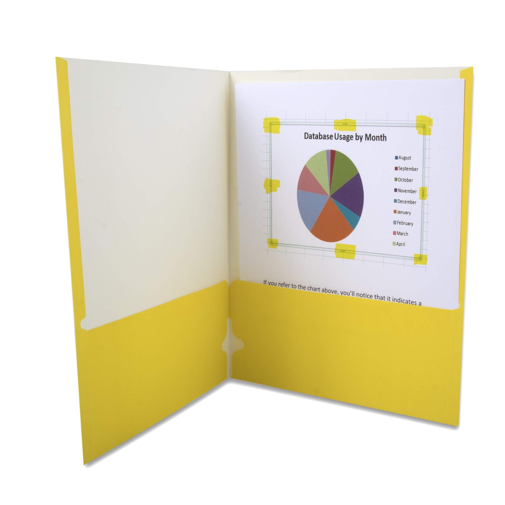 Trail Maker Letter-Sized Paper Folders with Pockets, Multicolor, 50 Pack