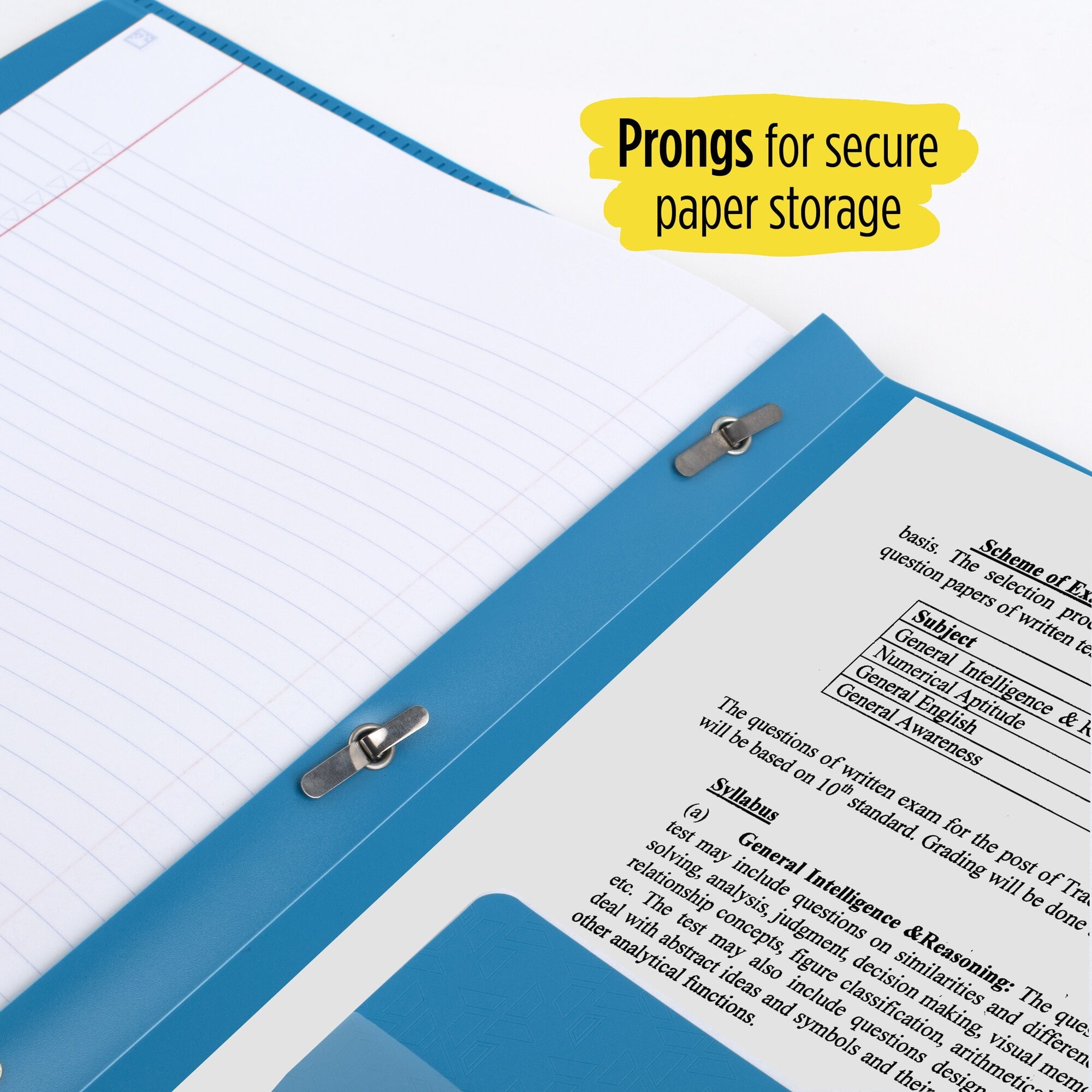 Five Star Advance Stay-Put Folder, Lime