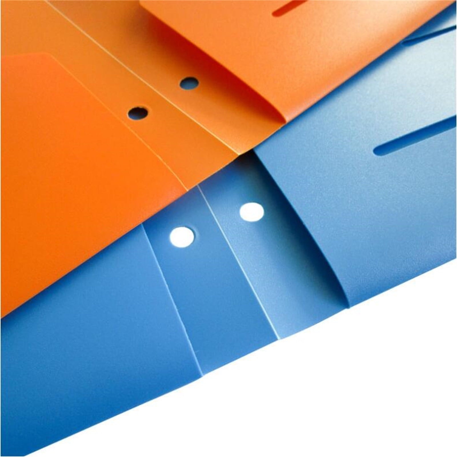 LKWLPD Plastic Folders with 2 Pockets, Camouflage, 3 Hole Punched, Assorted Colors, 10 Pack