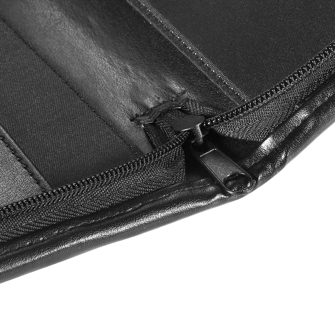 Bospa Padfolio Portfolio Folder/Multi Function Folder/Business Folder with Zippered Closure and Professional Leather 7 inch x 9.5 inch