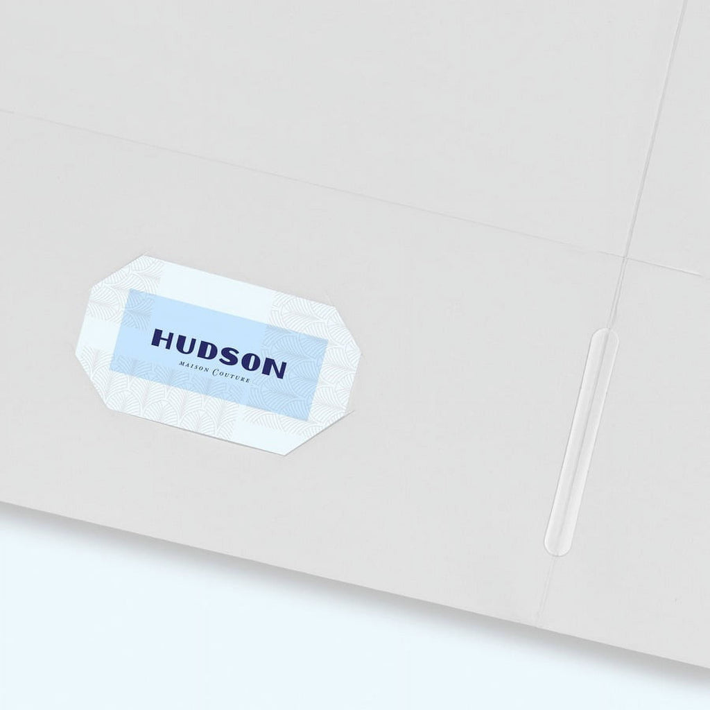 Avery® Letter Pocket Folder - 8 1/2" X 11" - 40 Sheet Capacity - 2 Internal Pocket(s) - White - 125 / Carton