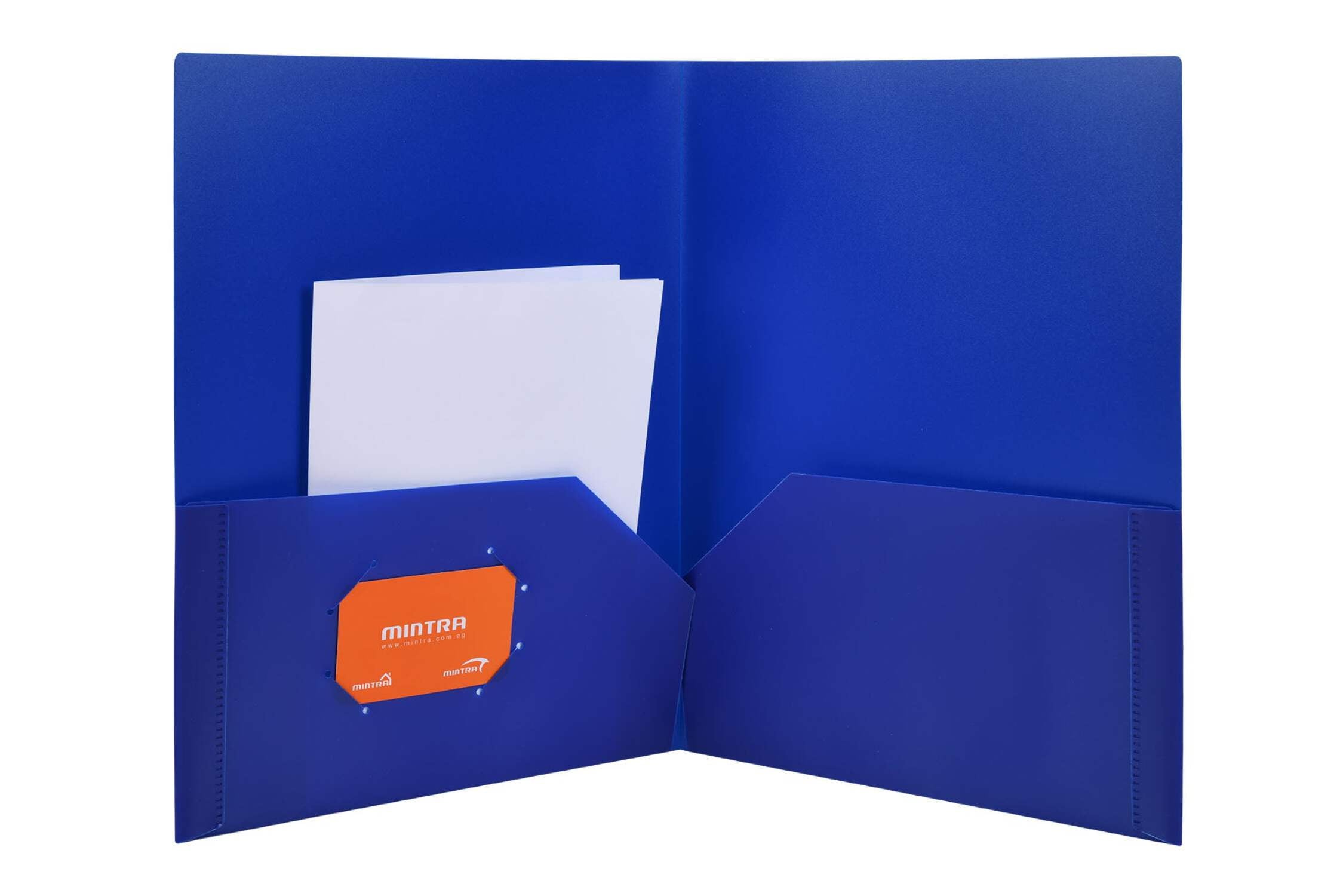 Poly Pocket Folders (8 Pack) - Assorted Colors