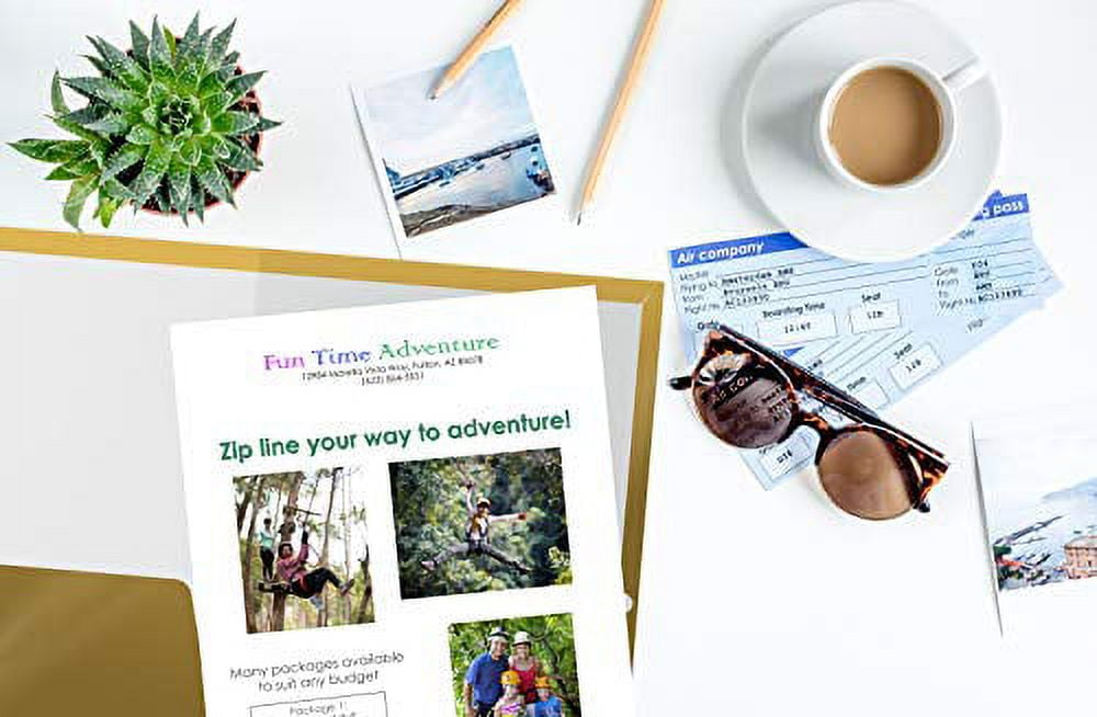 Better Office Products - Pocket folder - 2 compartments - for Letter A Size (8.5 in x 11 in) - capacity: 100 sheets - metallic gold (pack of 25)