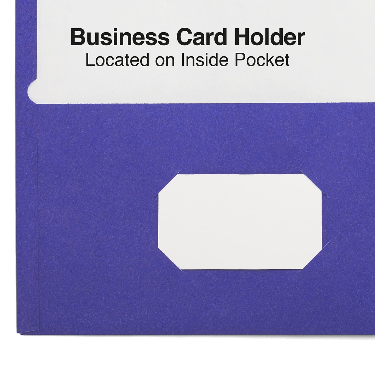 Staples School Grade 2 Pocket Folder Blue 25/Box 27534-CC