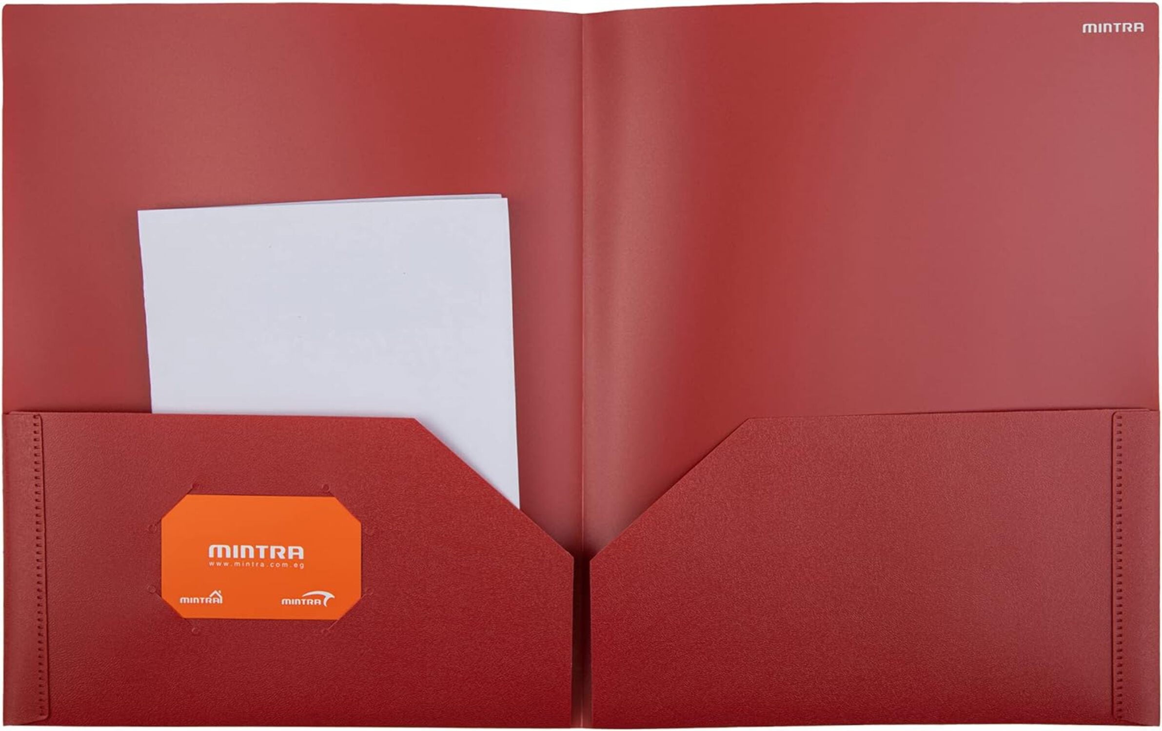 Mintra Poly Pocket Folders 3pk - Heavy Duty