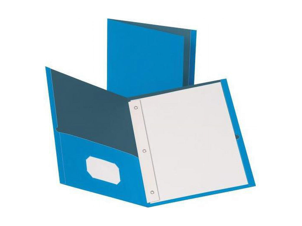 Business Source, BSN78507, Pocket Folder, 25 / Box, Light Blue