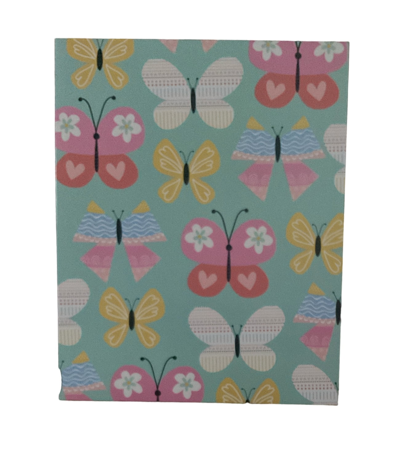 Back to School 2 Pocket Folders Portfolios Designs include Unicorns, Rainbows, Butterflies and Flowers  Set of 4 Elementary Grade School