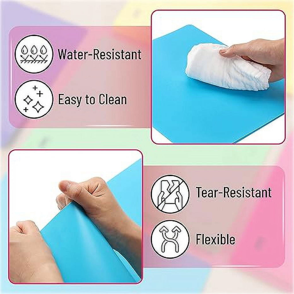 Miayilima Folders with Pockets and Prong with Fasteners 2 Pocket Folder 3 Prong Folders Plastic Black