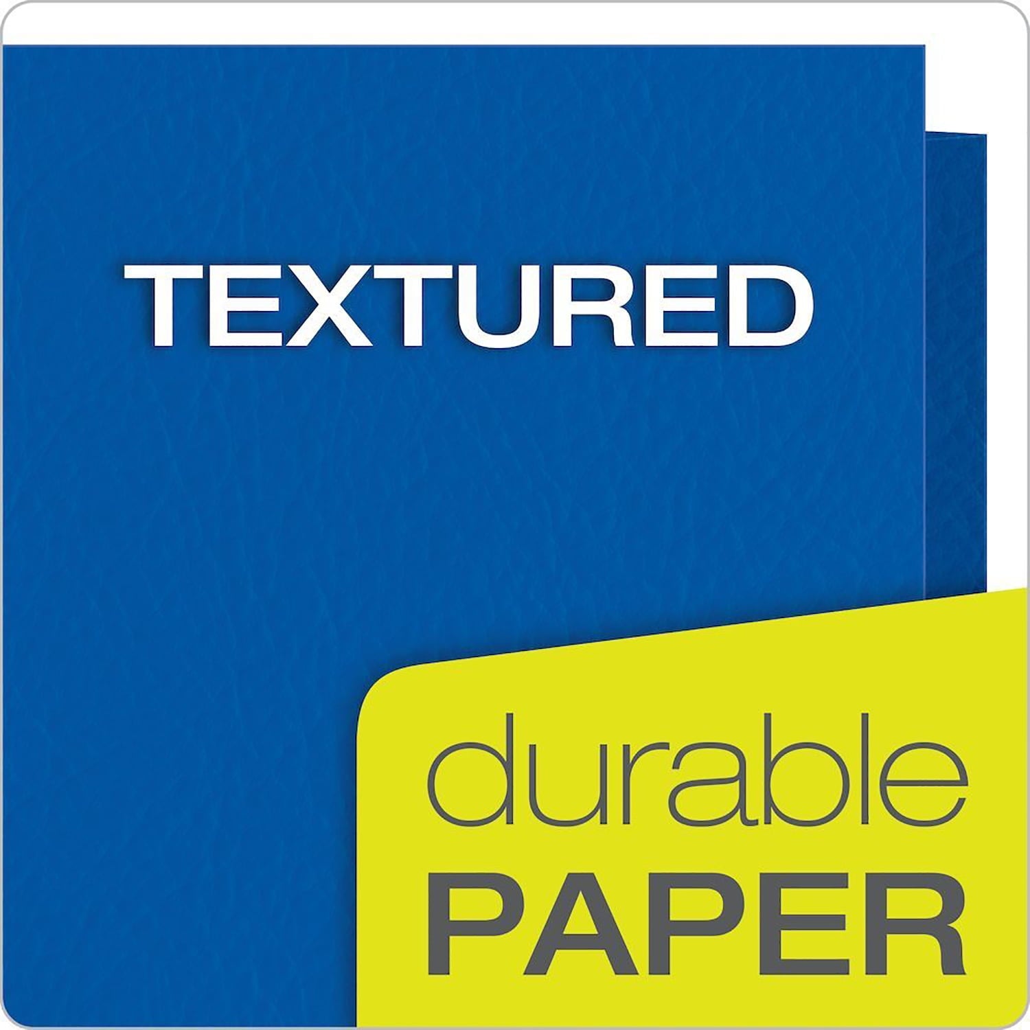 Oxford Twin Pocket Folders, Letter Size, Royal Blue, Box of 25