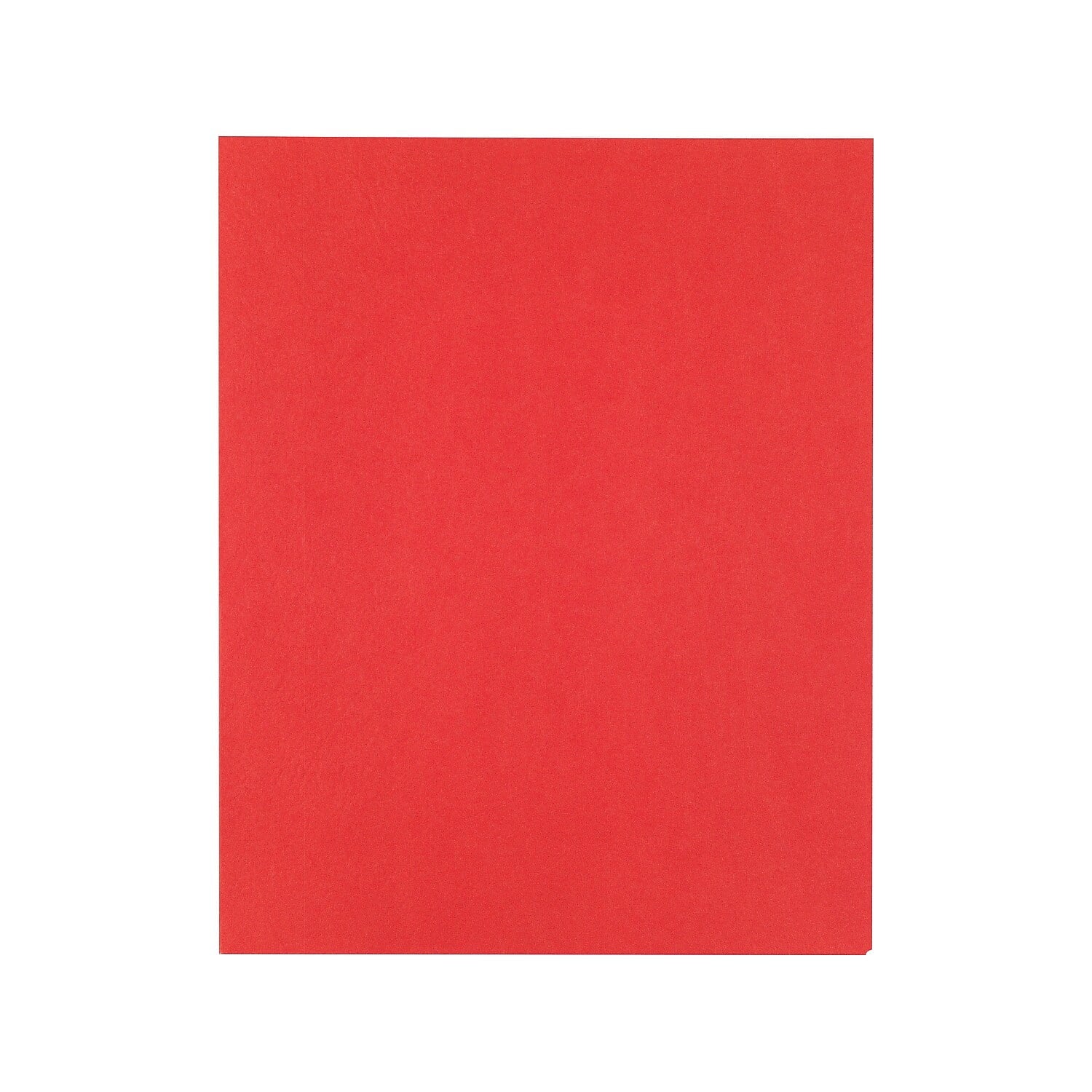 Staples School Grade 2 Pocket Folder Red 25/Box 27532-CC