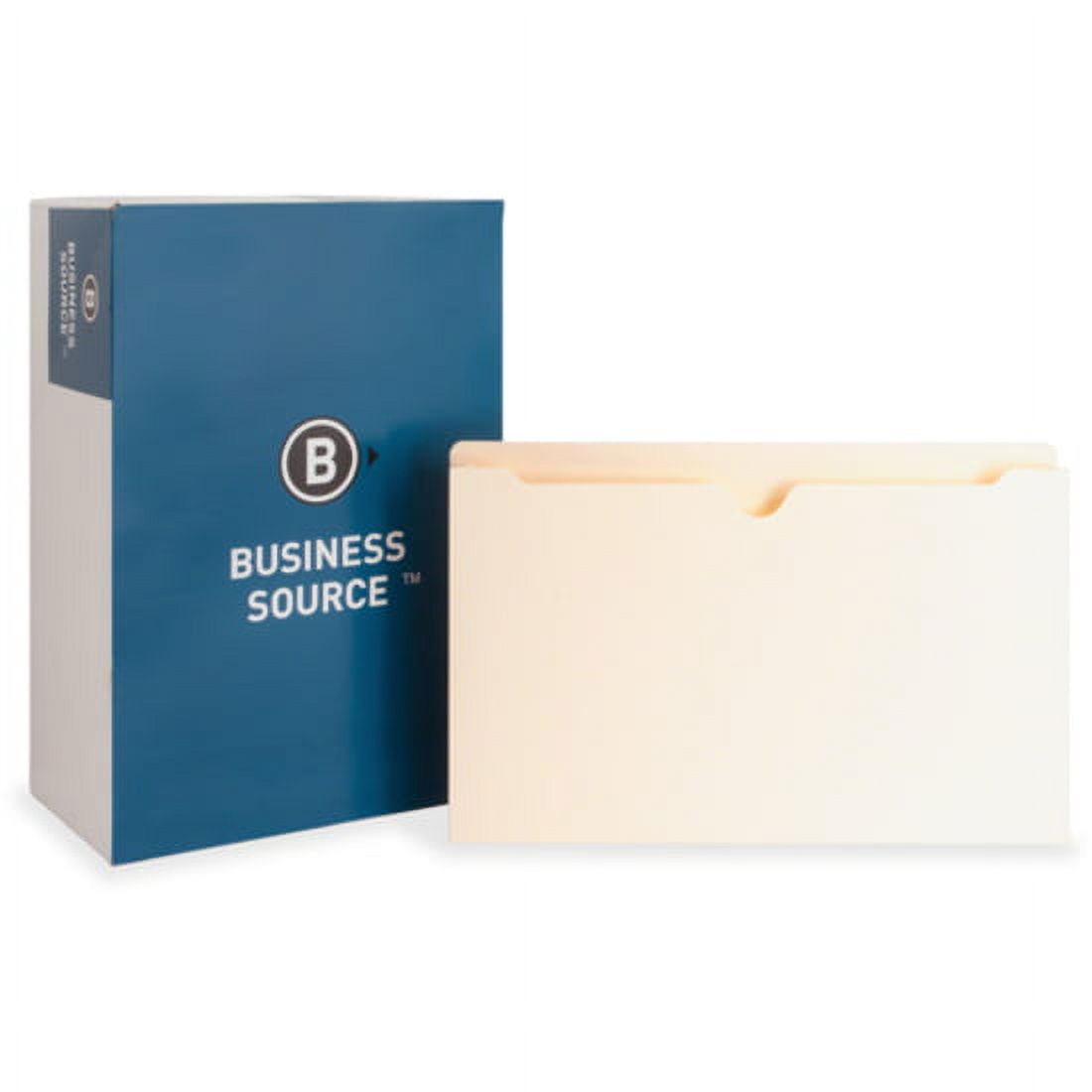 Business Source, BSN65803, File Pocket, 50 / Box, Manila