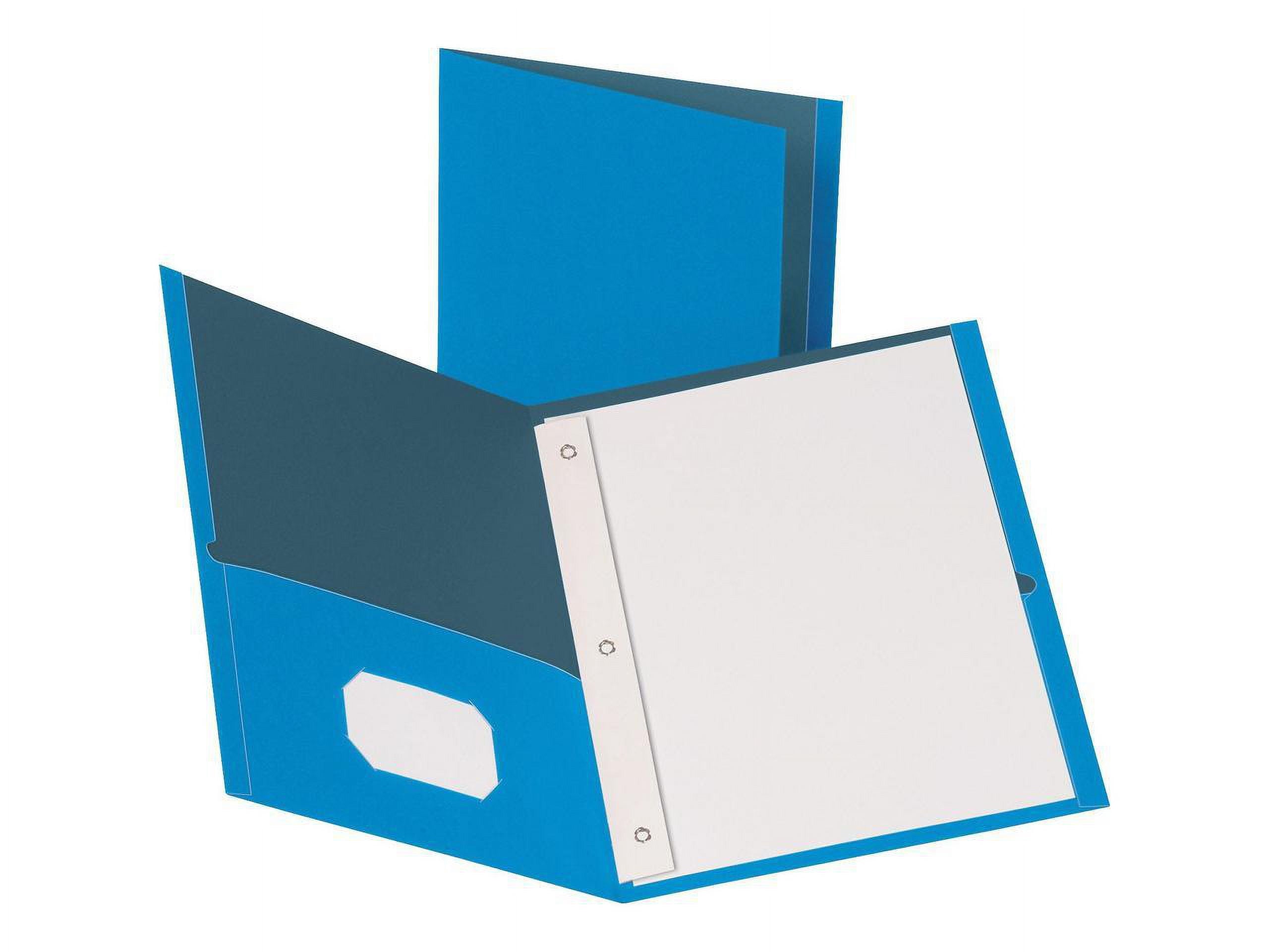 Business Source, BSN78507, Pocket Folder, 25 / Box, Light Blue