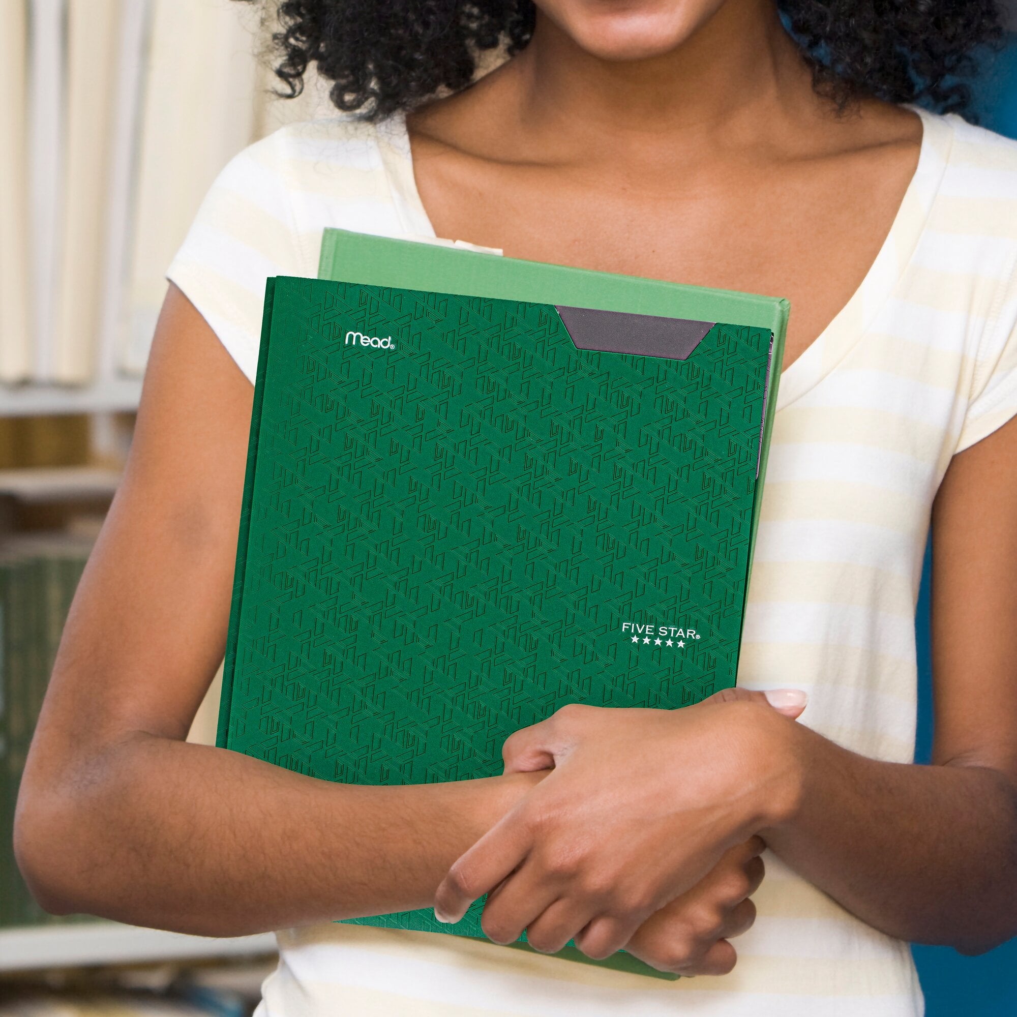 Mead Pocket and Prong Folder 9-5/16"Wx11-5/8"H 6/PK Assorted 38048