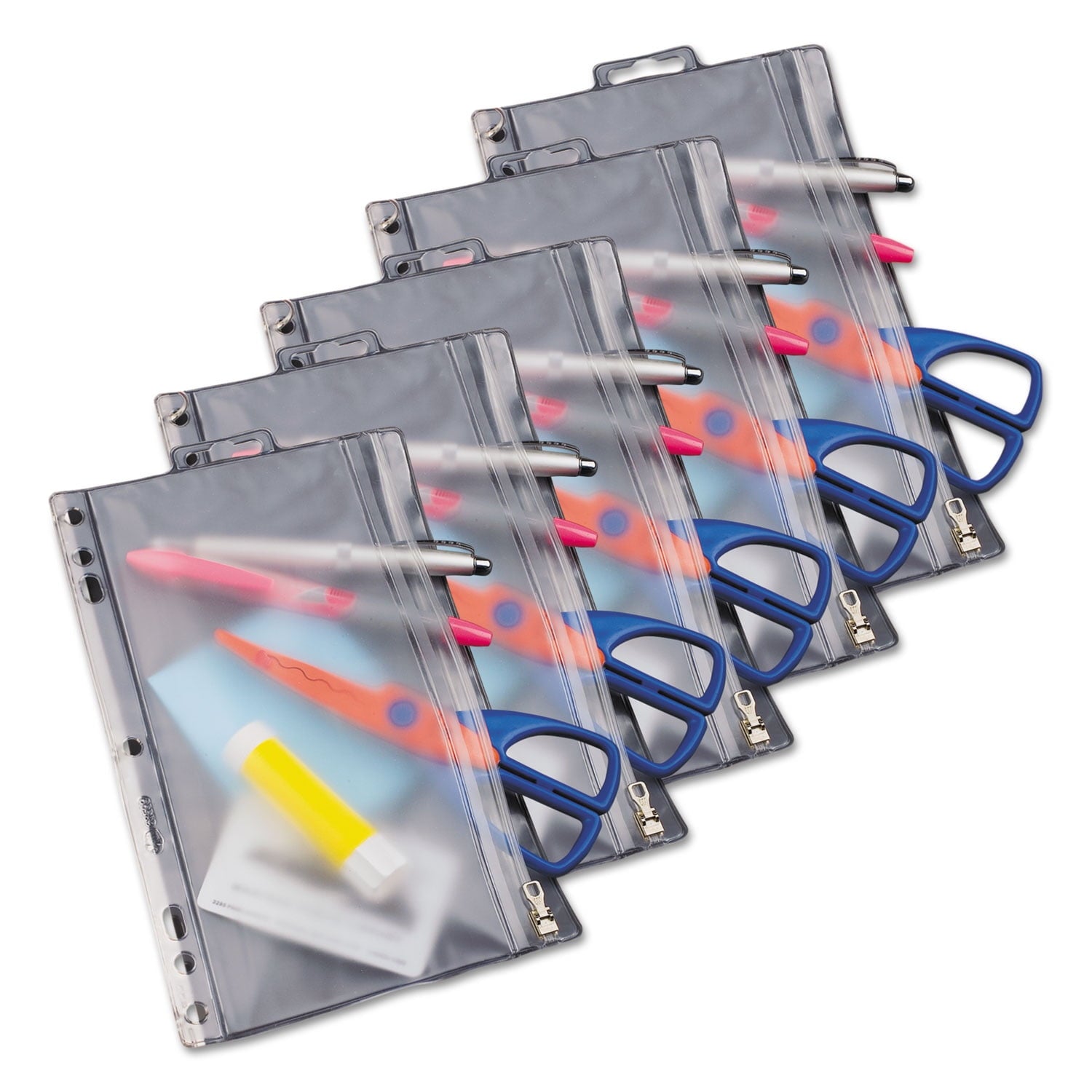 Oxford(R) Divide-It-Up 4-Pocket Folder, Assorted Colors