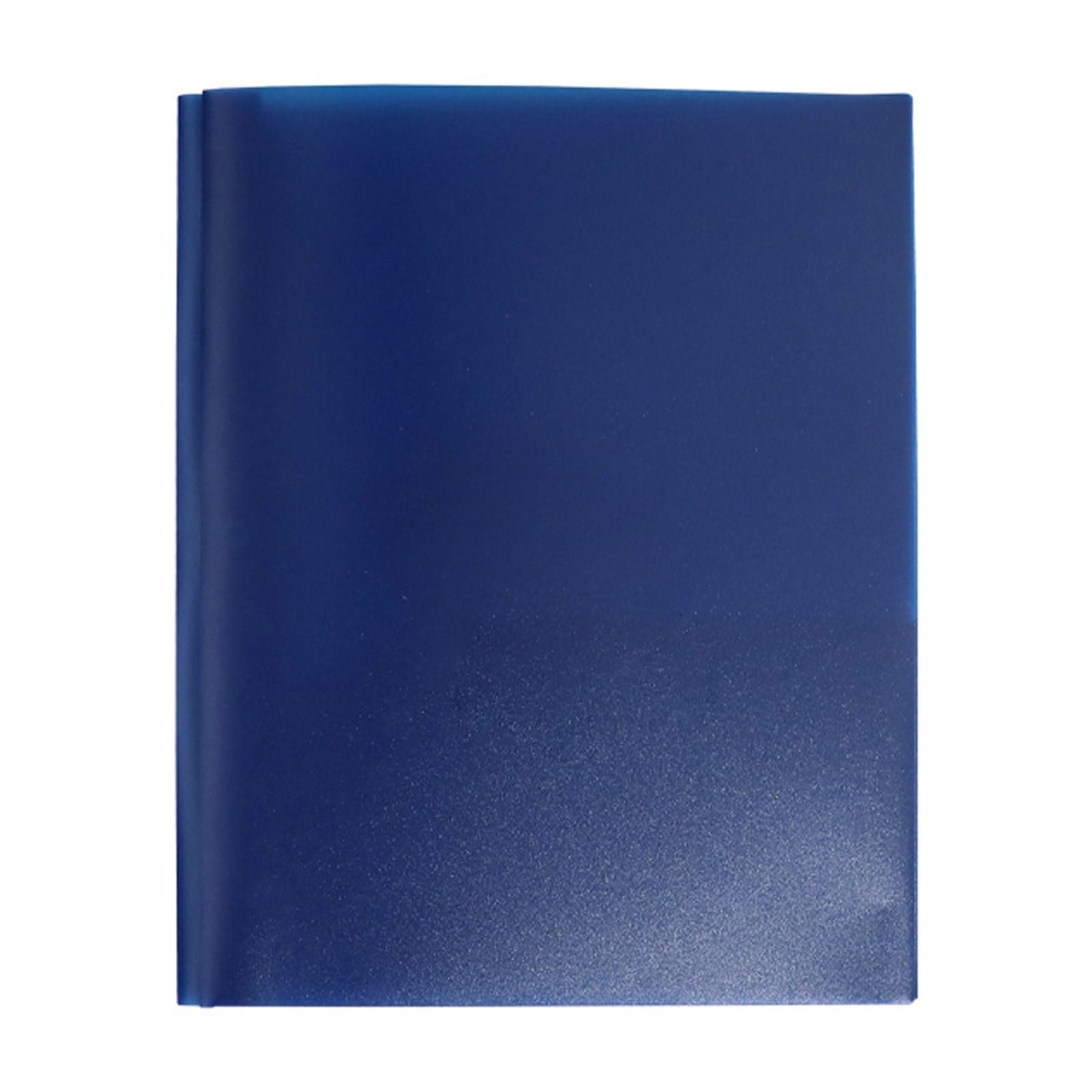 Blue Plastic Folders with Pockets 3 Hole Punched,Folders with Prongs - Assorted Colors - Plastic Folders with Pockets and 3 Prongs Fastener,Heavy Duty File Folders for School Supplies,Letter Size