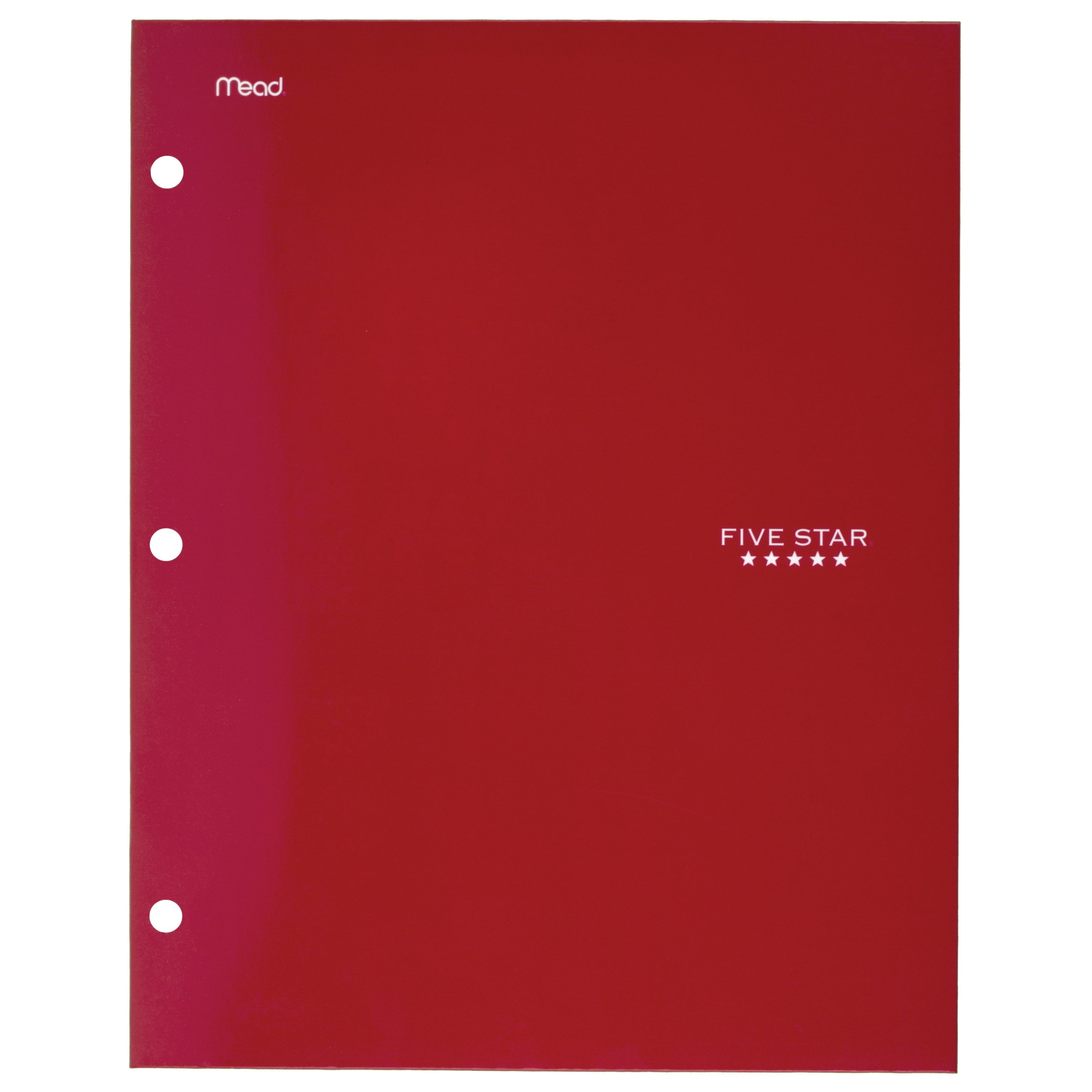 Five Star 4-Pocket Paper Folder, Royal Purple (33537)