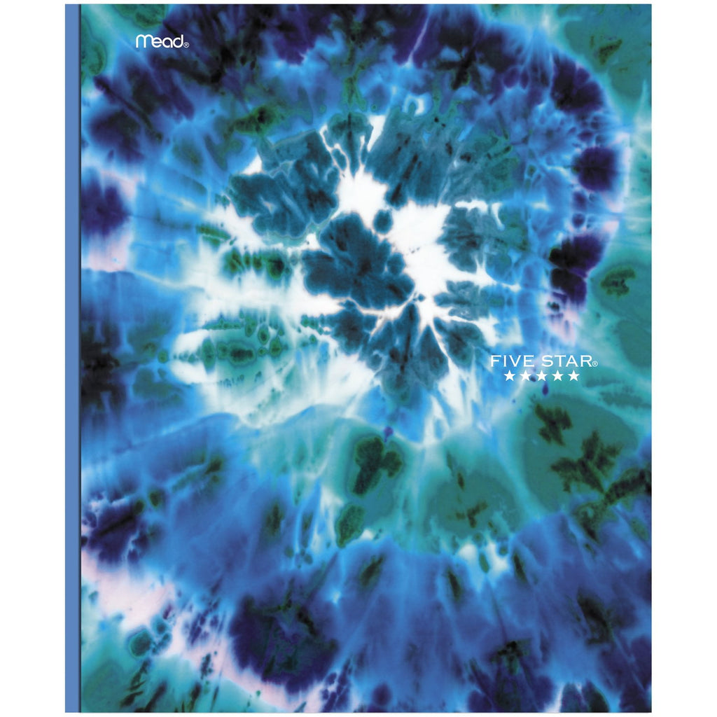 Five Star Tie-Dye Paper Pocket & Prong Folder (340358FA-WMT)