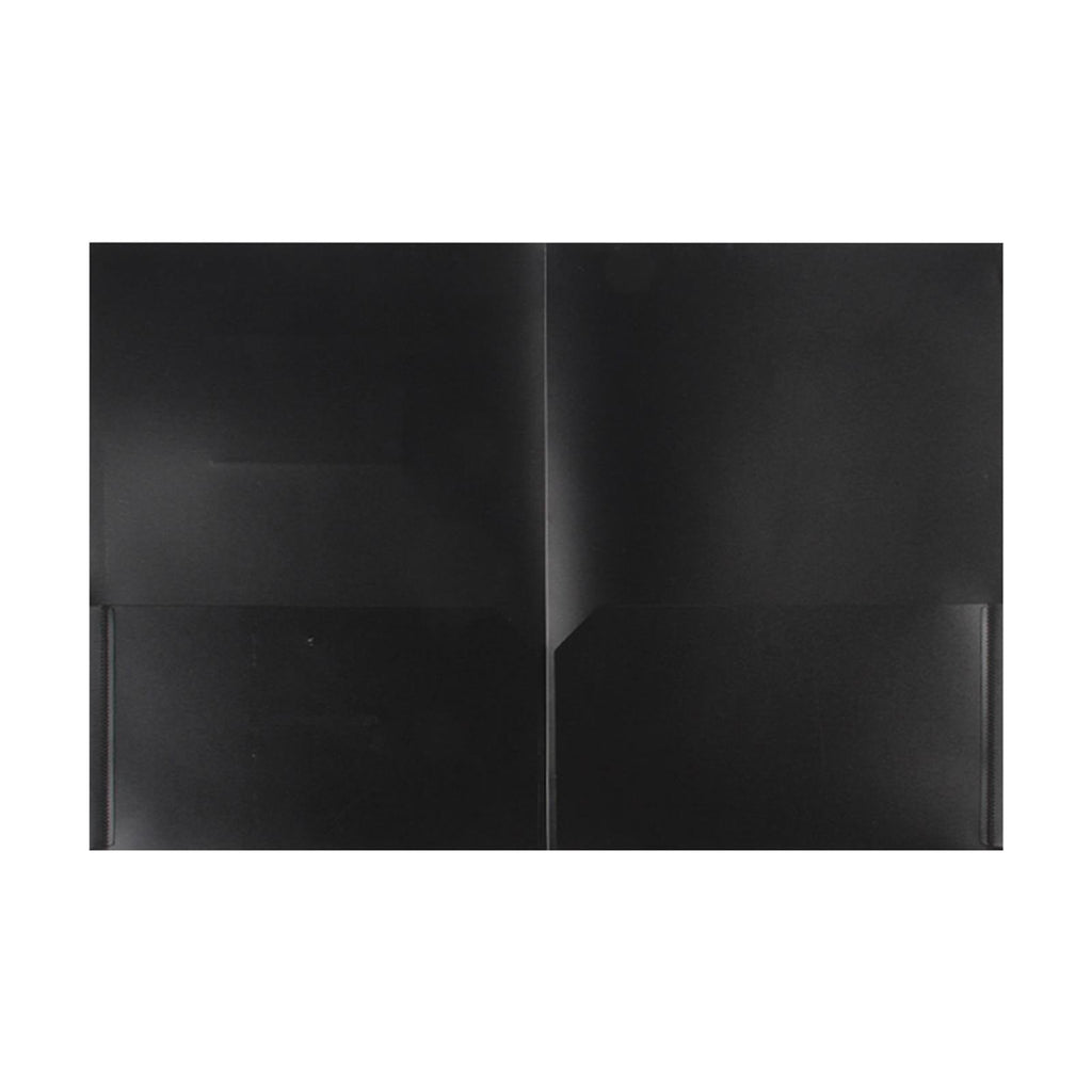 Lssam Plastic Folders with Pockets, 7 Color Heavy Duty Two Pocket Folder Business Card Holder for Office and Study