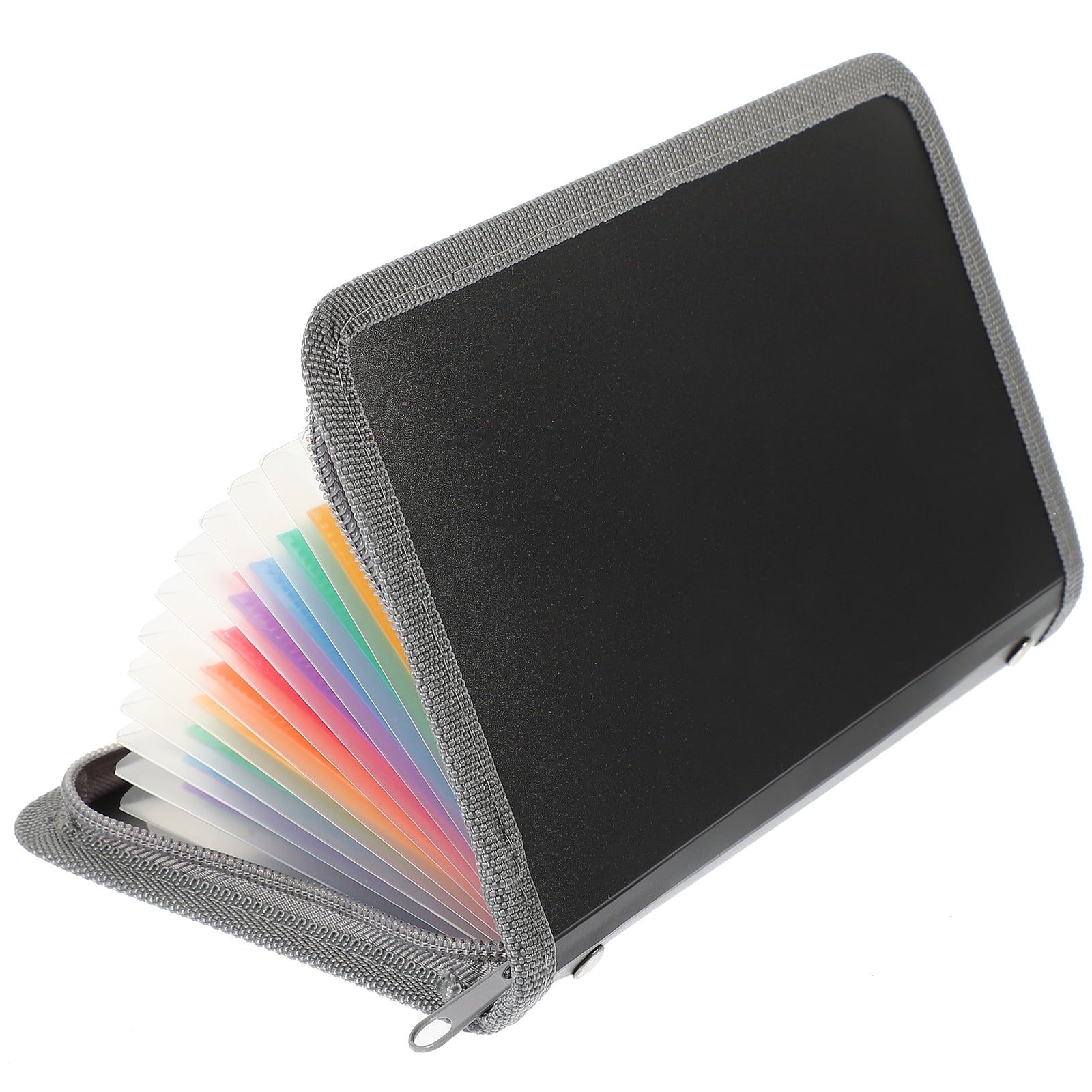 Money Organizer for Cash Filing Folder Compression Manager Plastic Pocket Folders The Office Supplies School