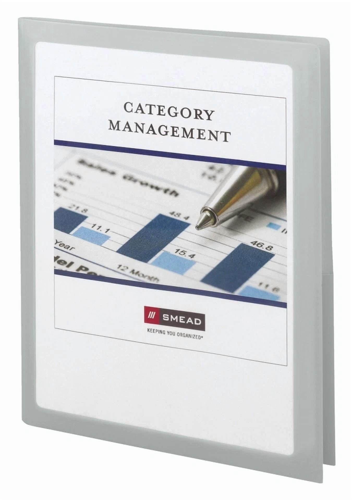 Oyster Poly Two Pocket Folders 5 Pack Durable Water Resistant Document Organizer