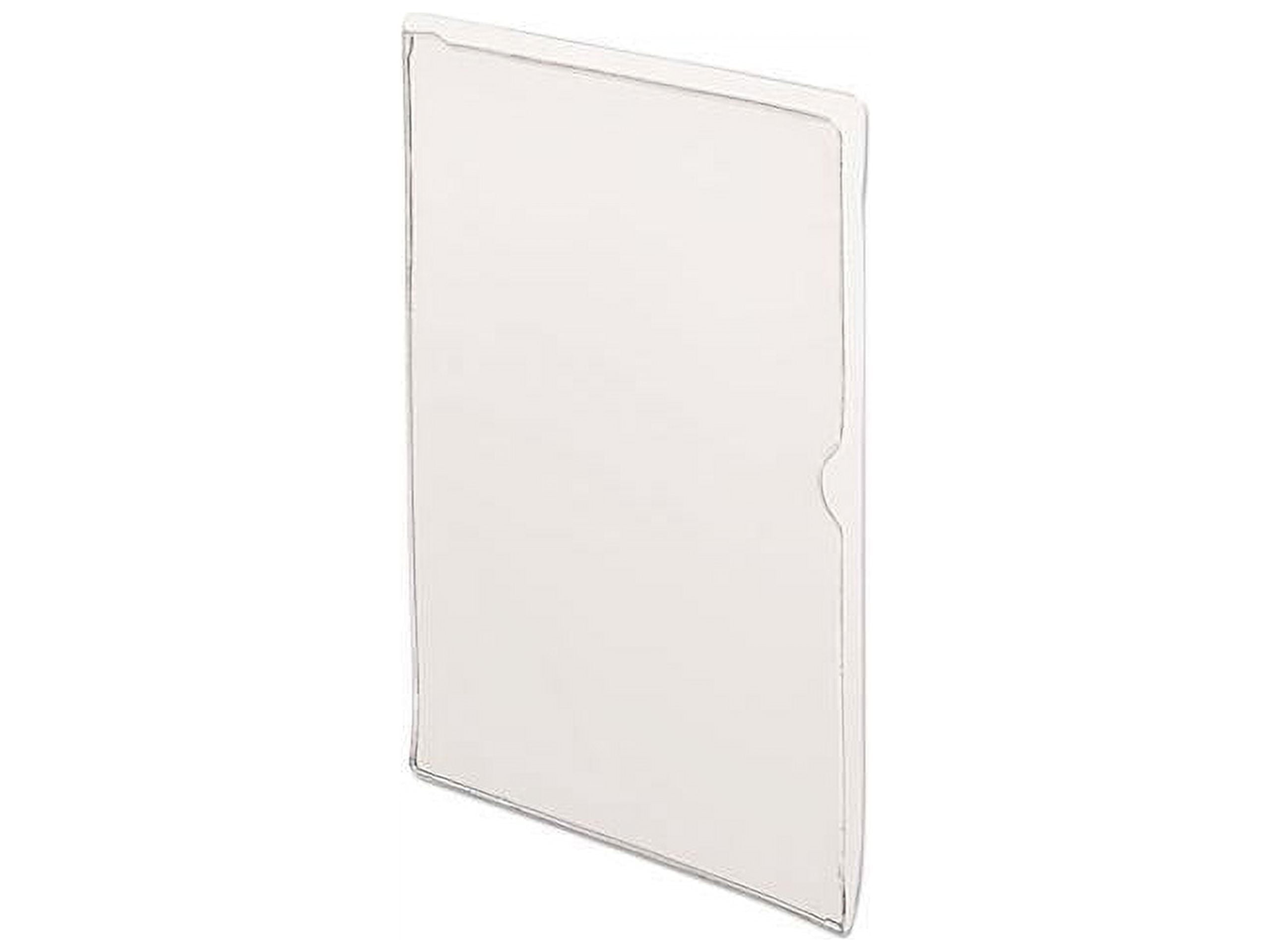 Pendaflex 62004 CopyGard Heavy-Gauge Organizers, Jacket, Letter, Vinyl, Clear, 25/Box