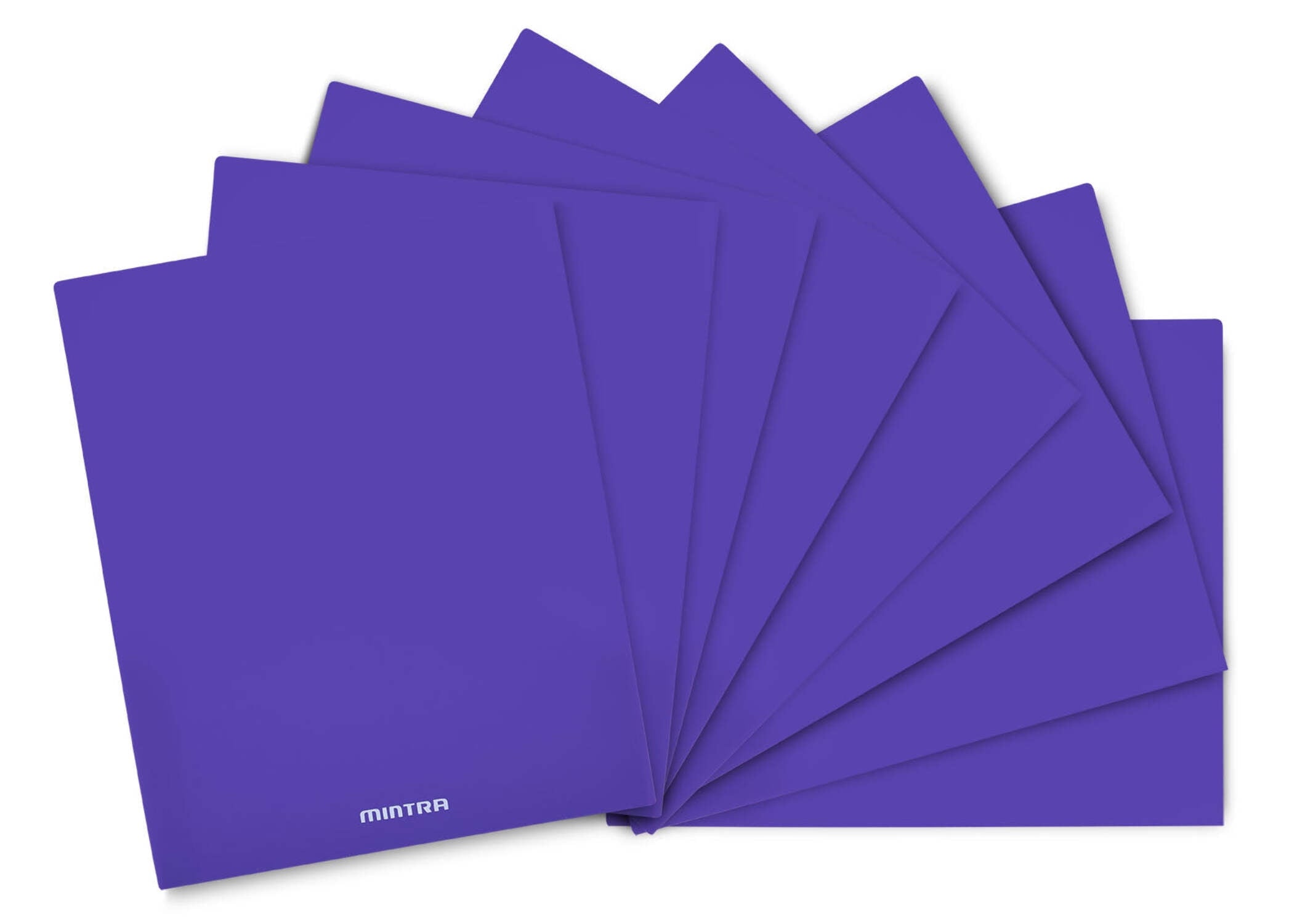 Poly Pocket Folders (8 Pack)