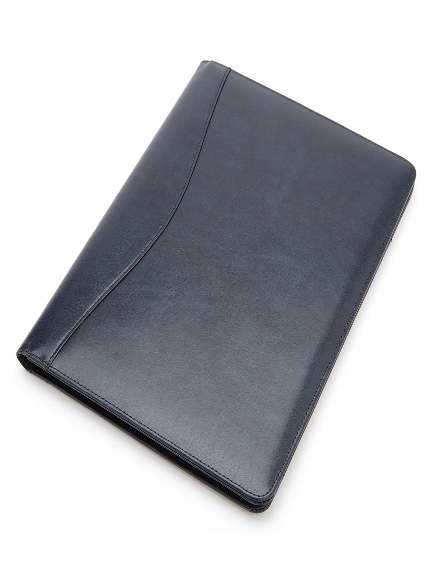 Royce Leather Aristo Genuine Leather Padfolio Navy